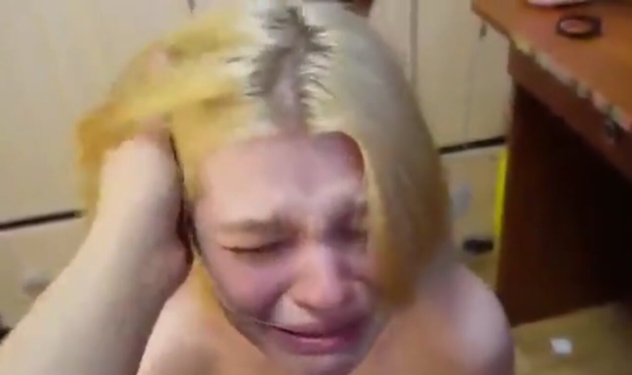 blonde submissive hurt slut