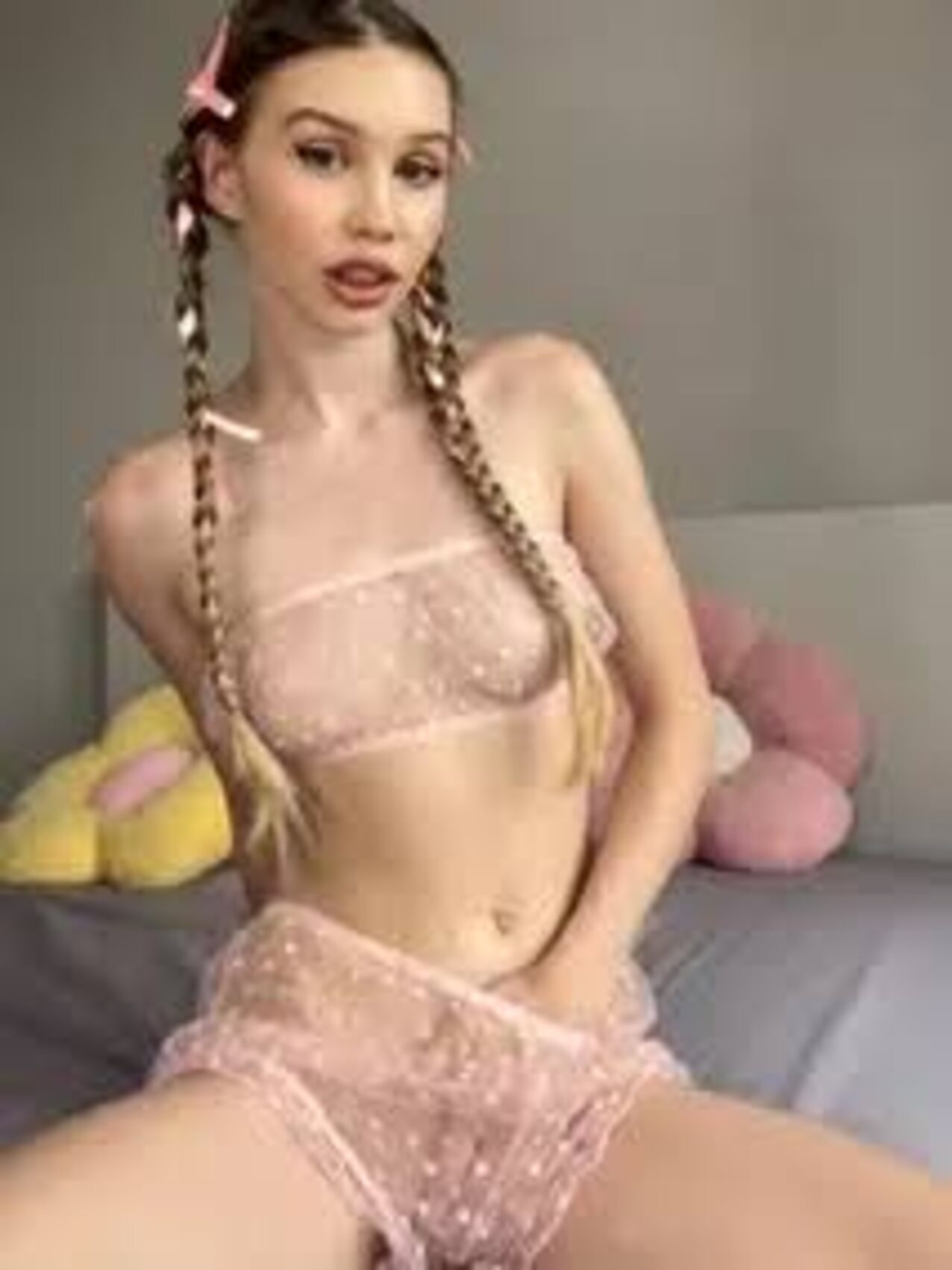 beautiful teen transparent clothes