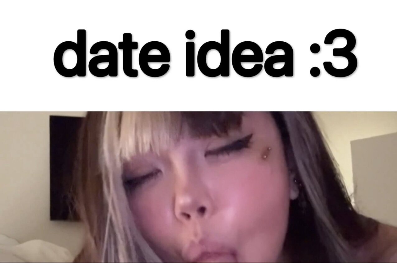 alt egirl blowjob