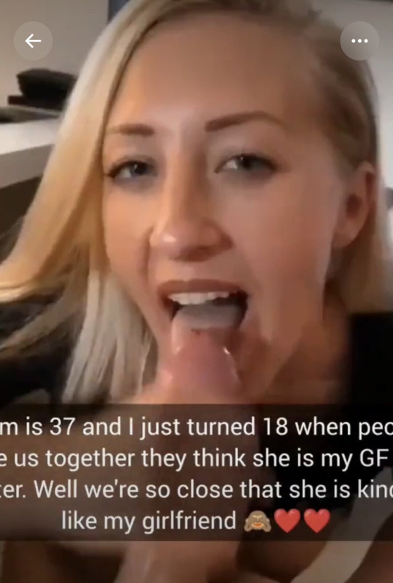 camgirl blonde blowjob