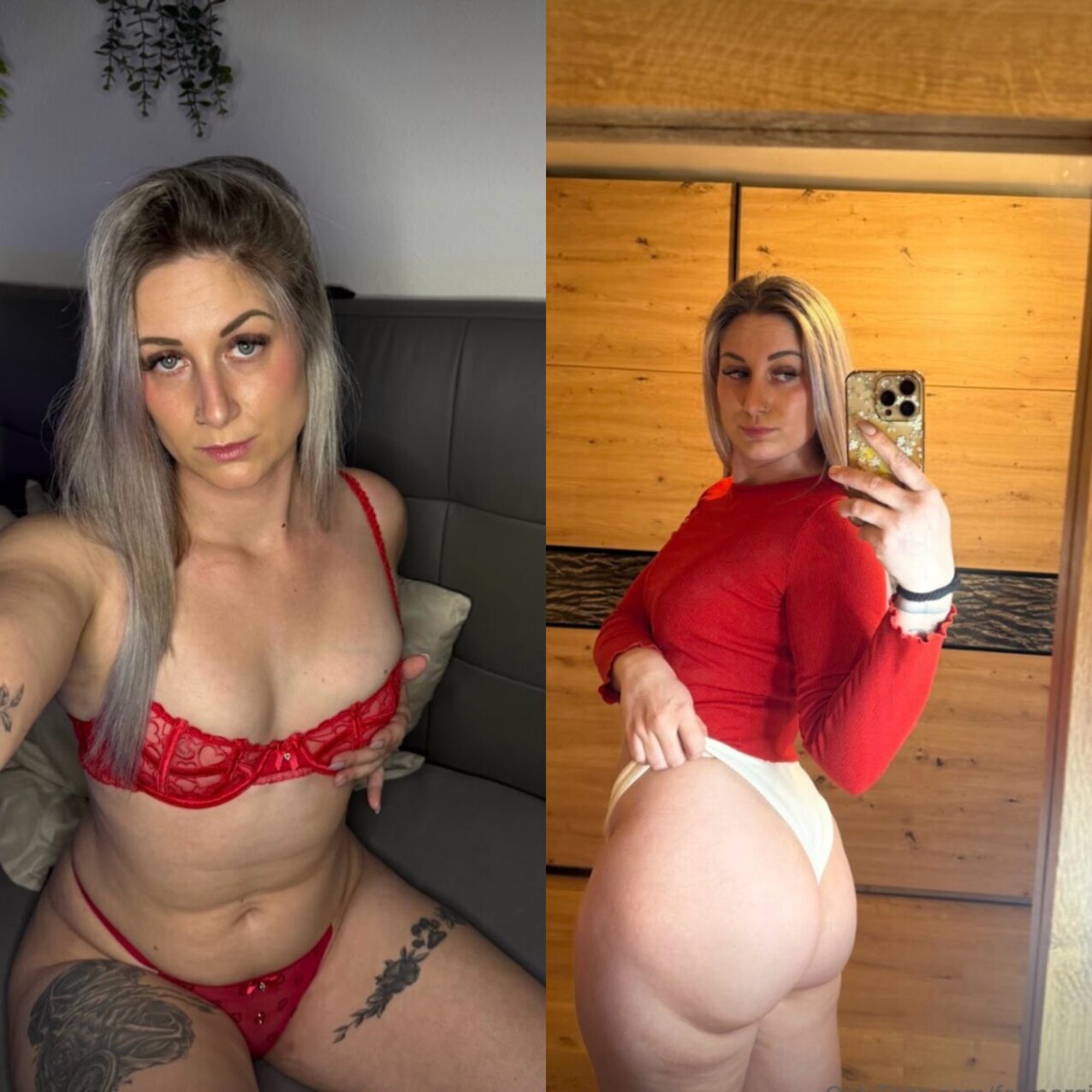 blonde curvy farmgirl