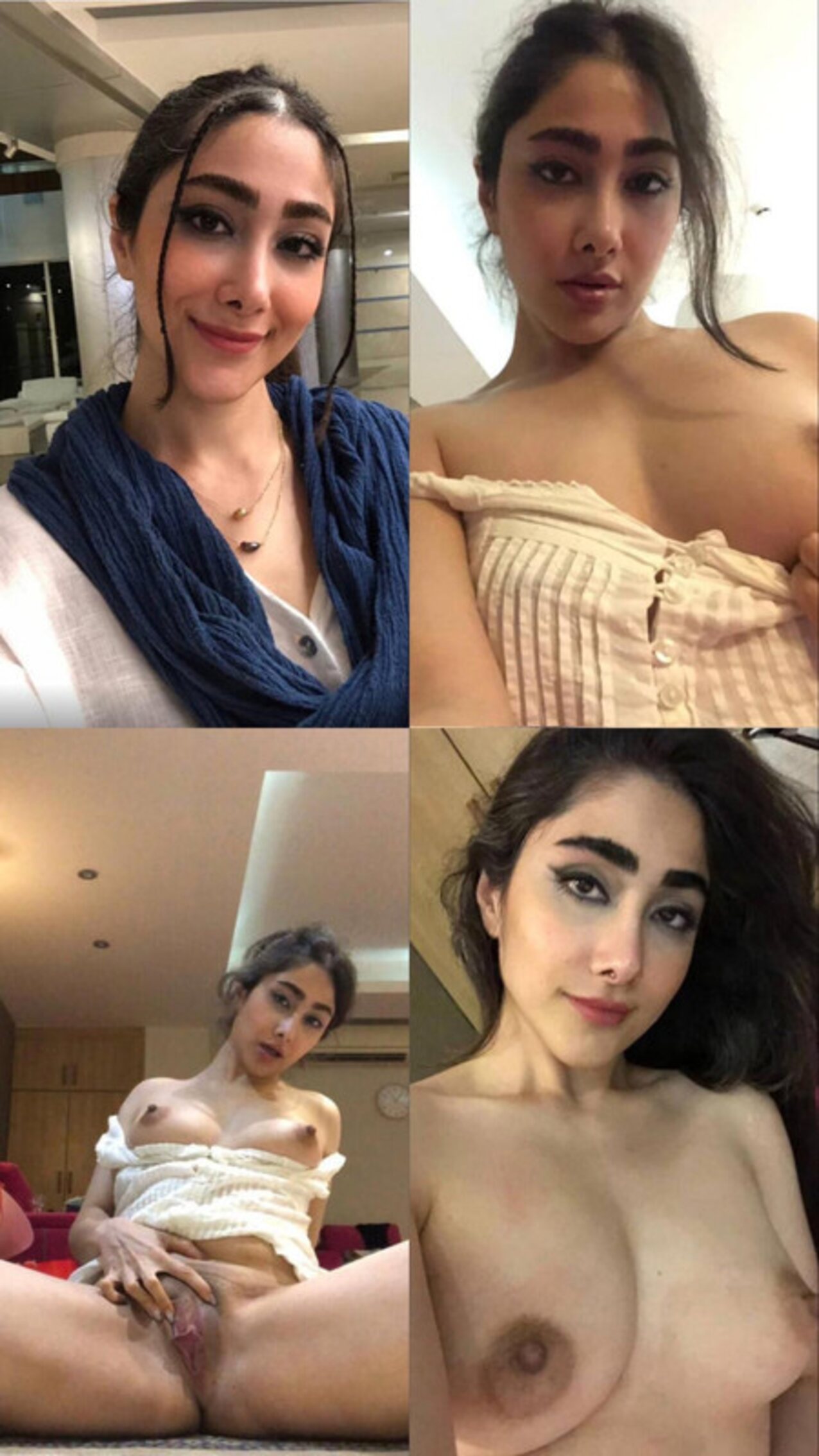 cam model fingering spreading