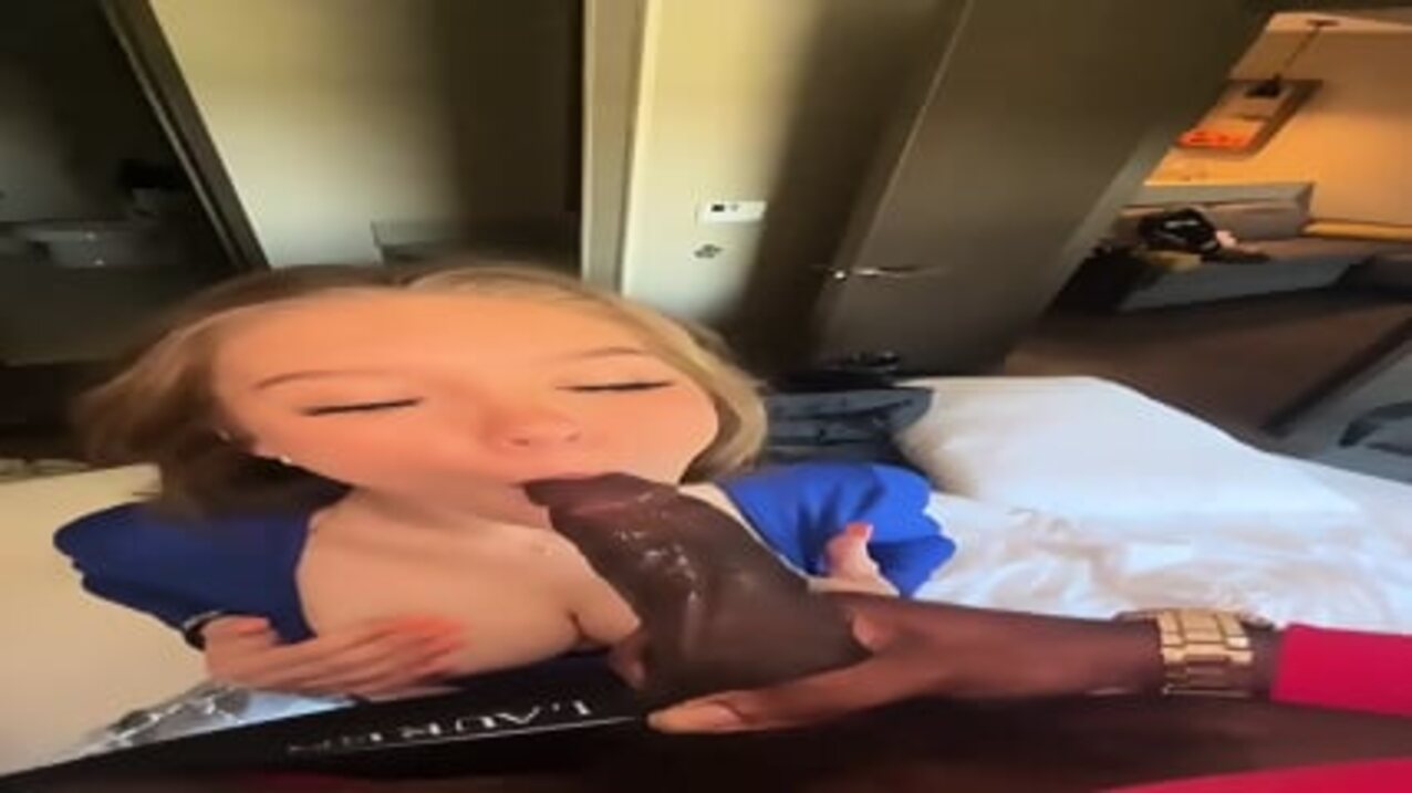 blonde bbc blowjob