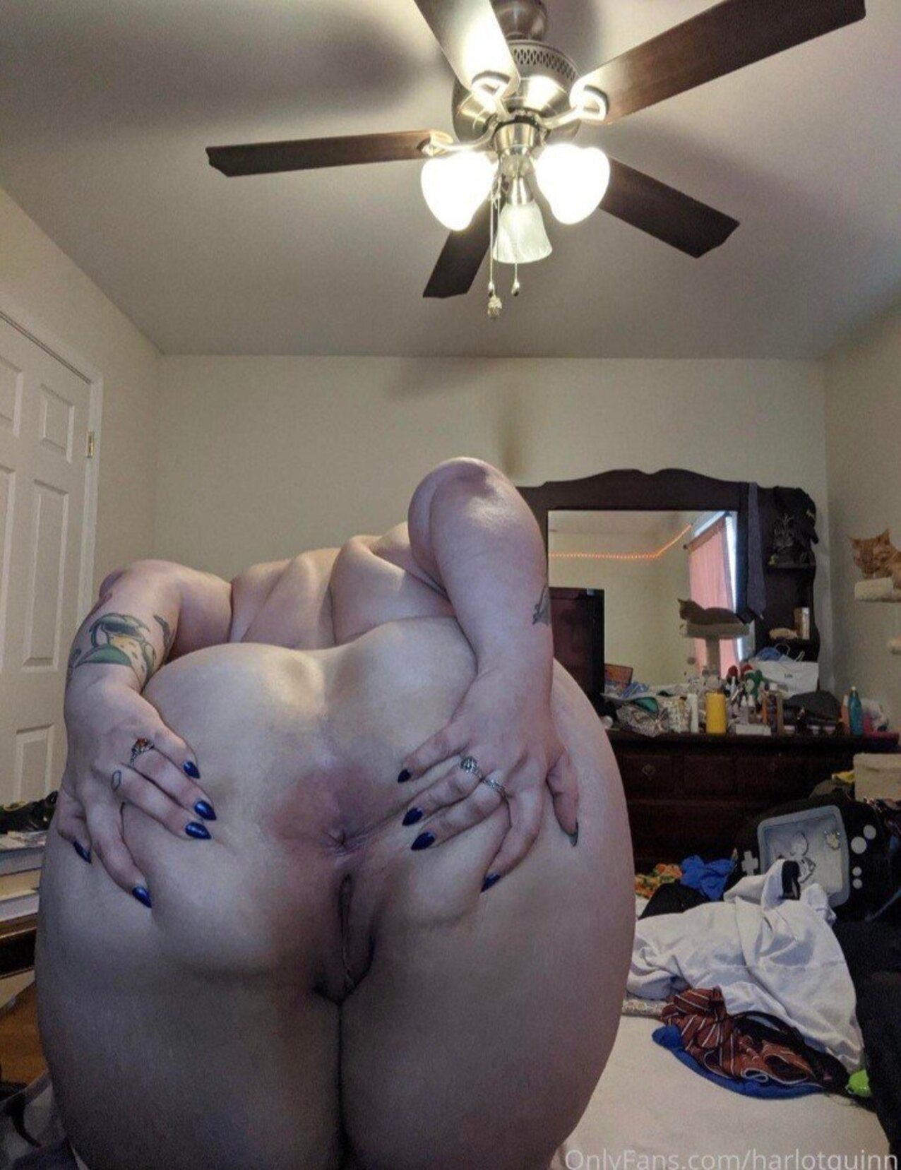 big ass ceilling fan mirror