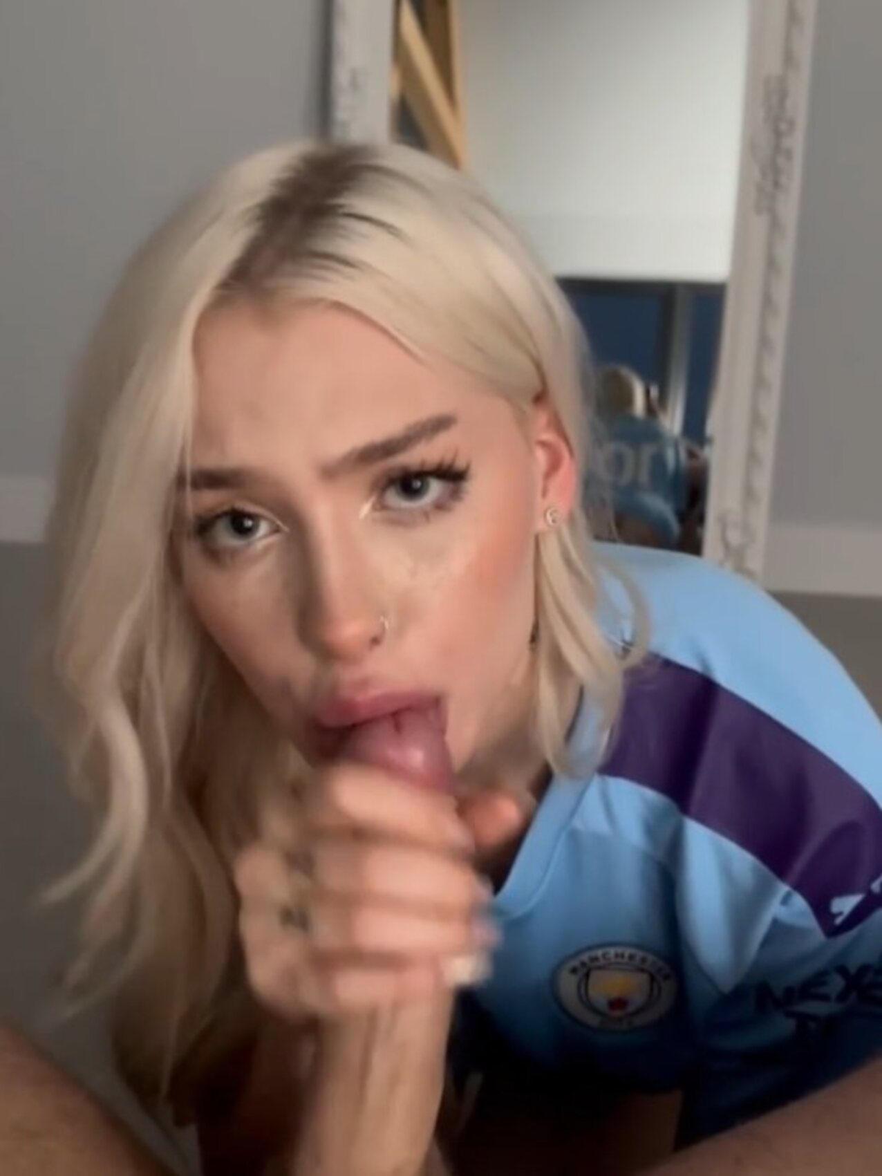 blonde amateur blowjob