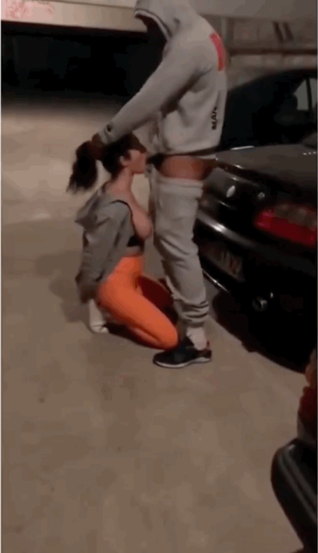 public sex tattoo brunette