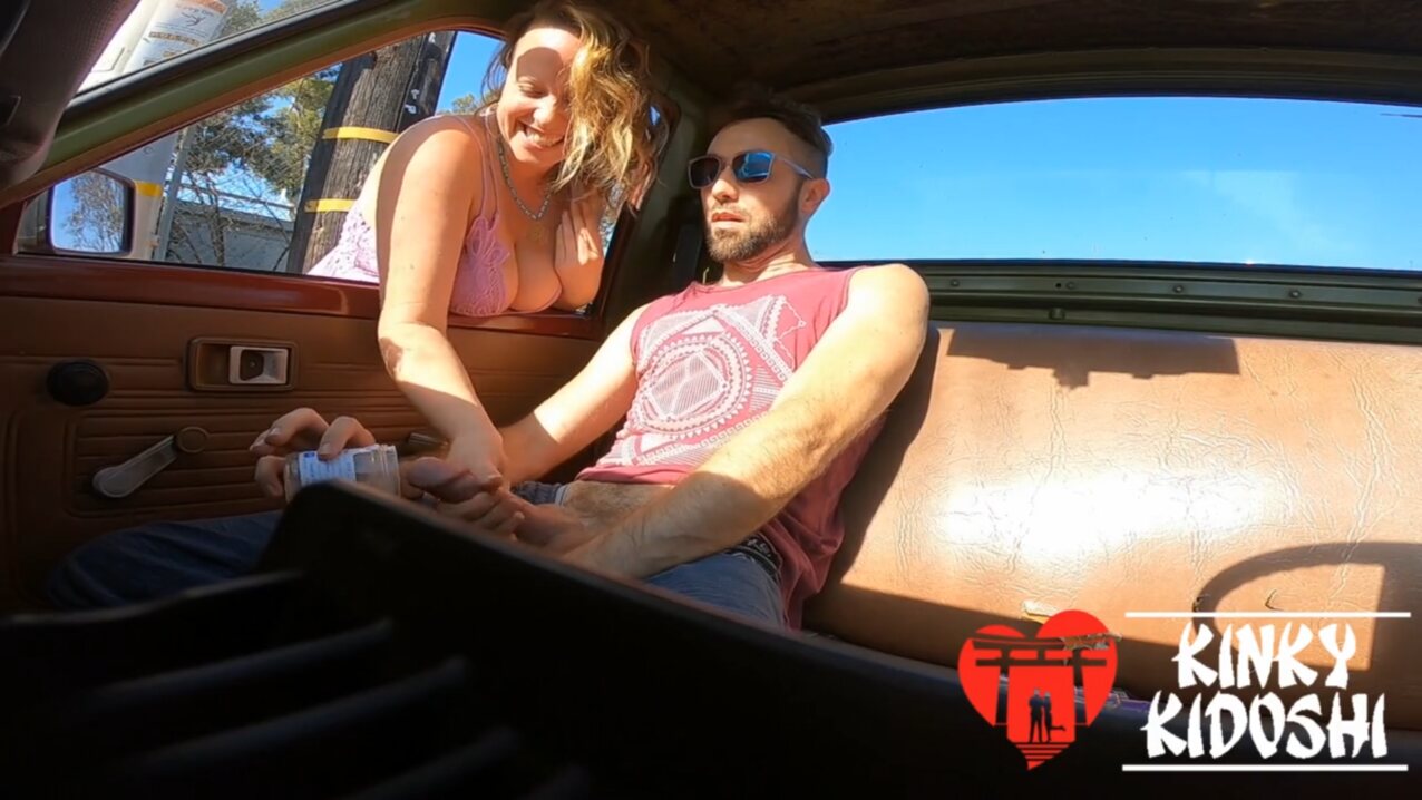 public handjob car