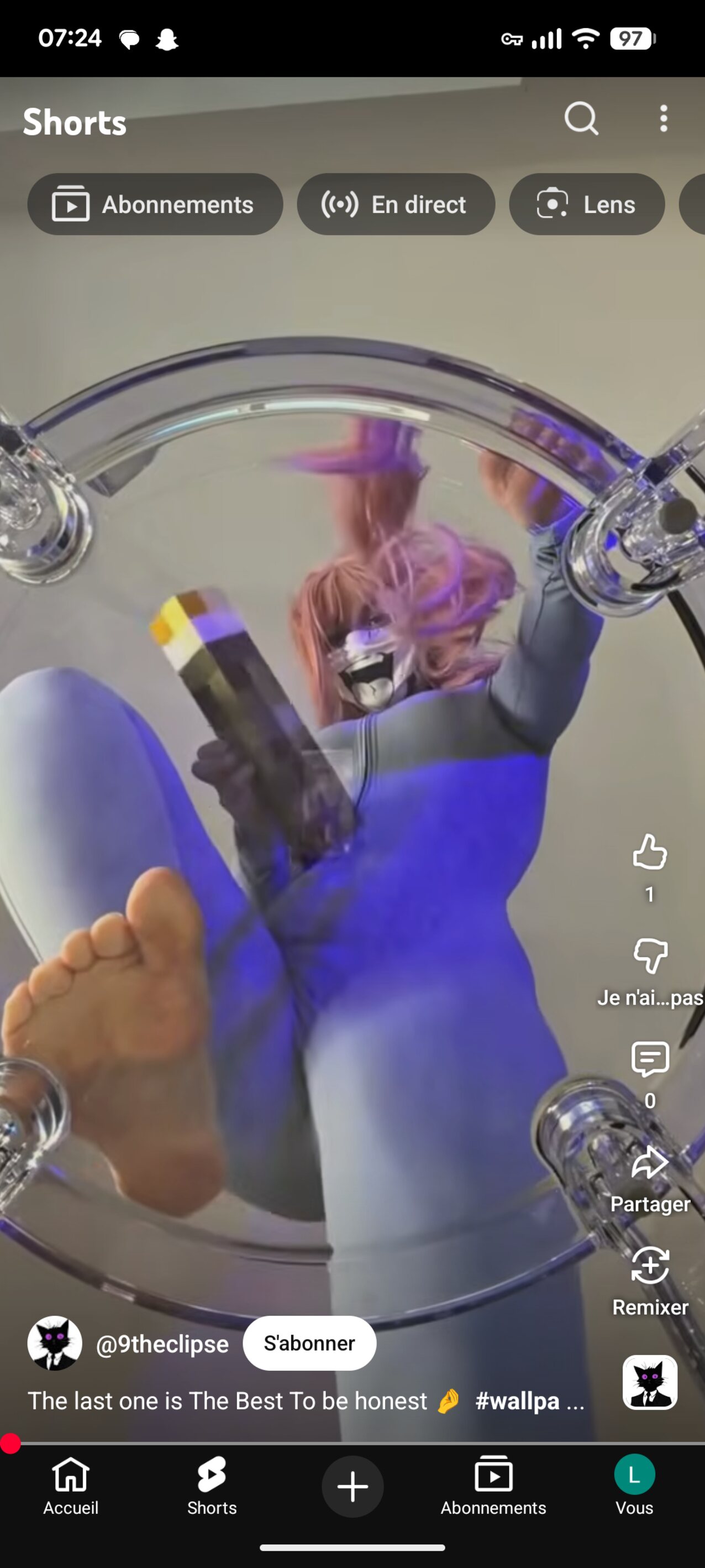 cosplay pink hair feet