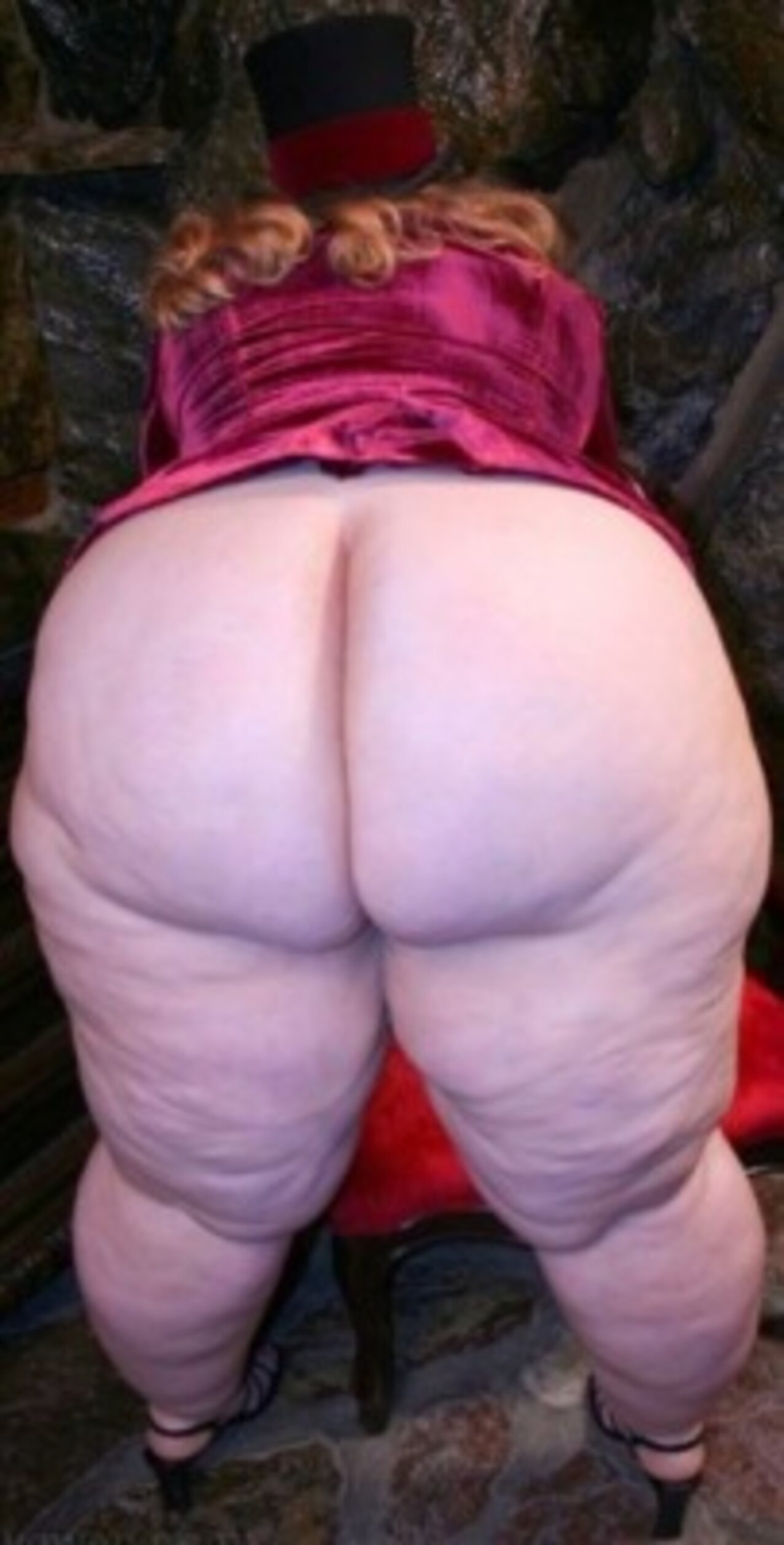 fat ass hat huge ass