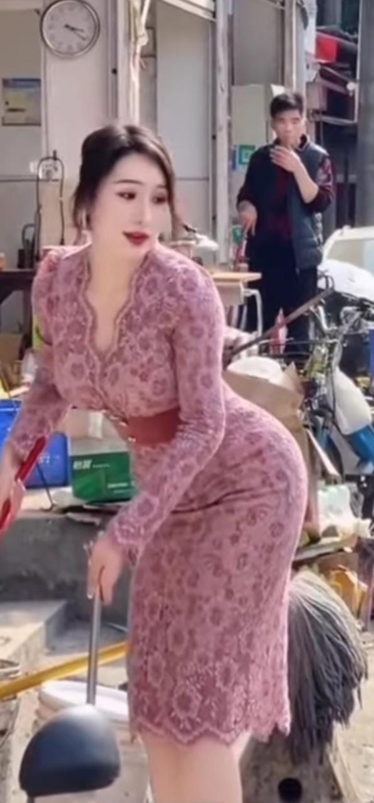 asian milf outdoor