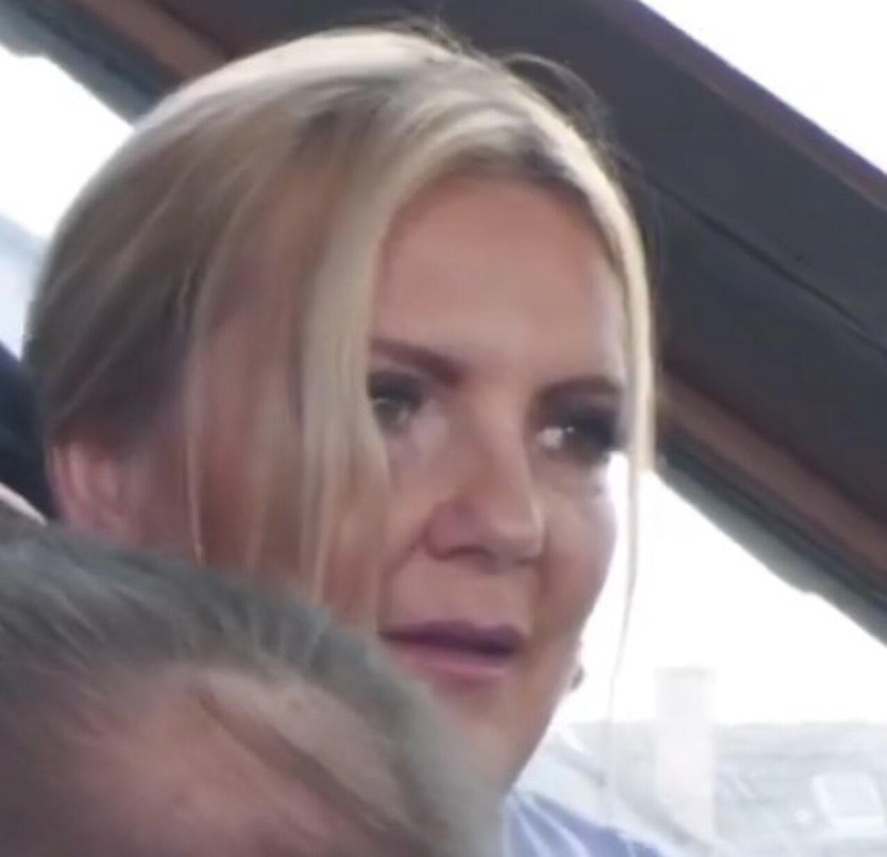 three way blonde foreign