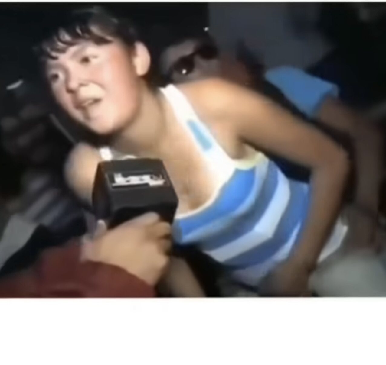 cute girl out door public