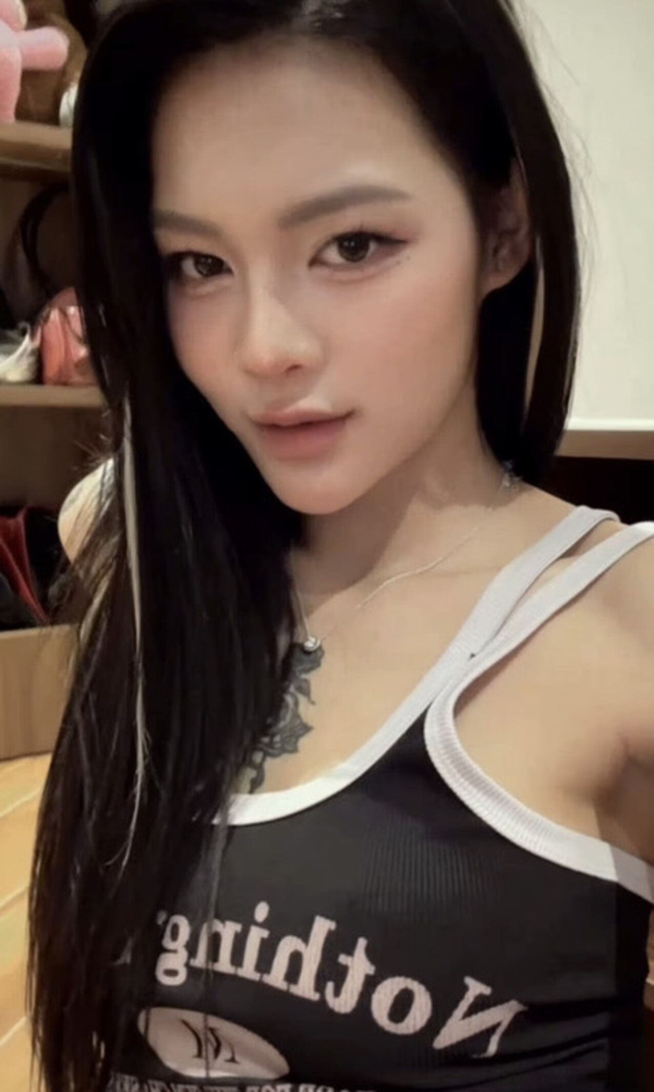 asian brunette teen