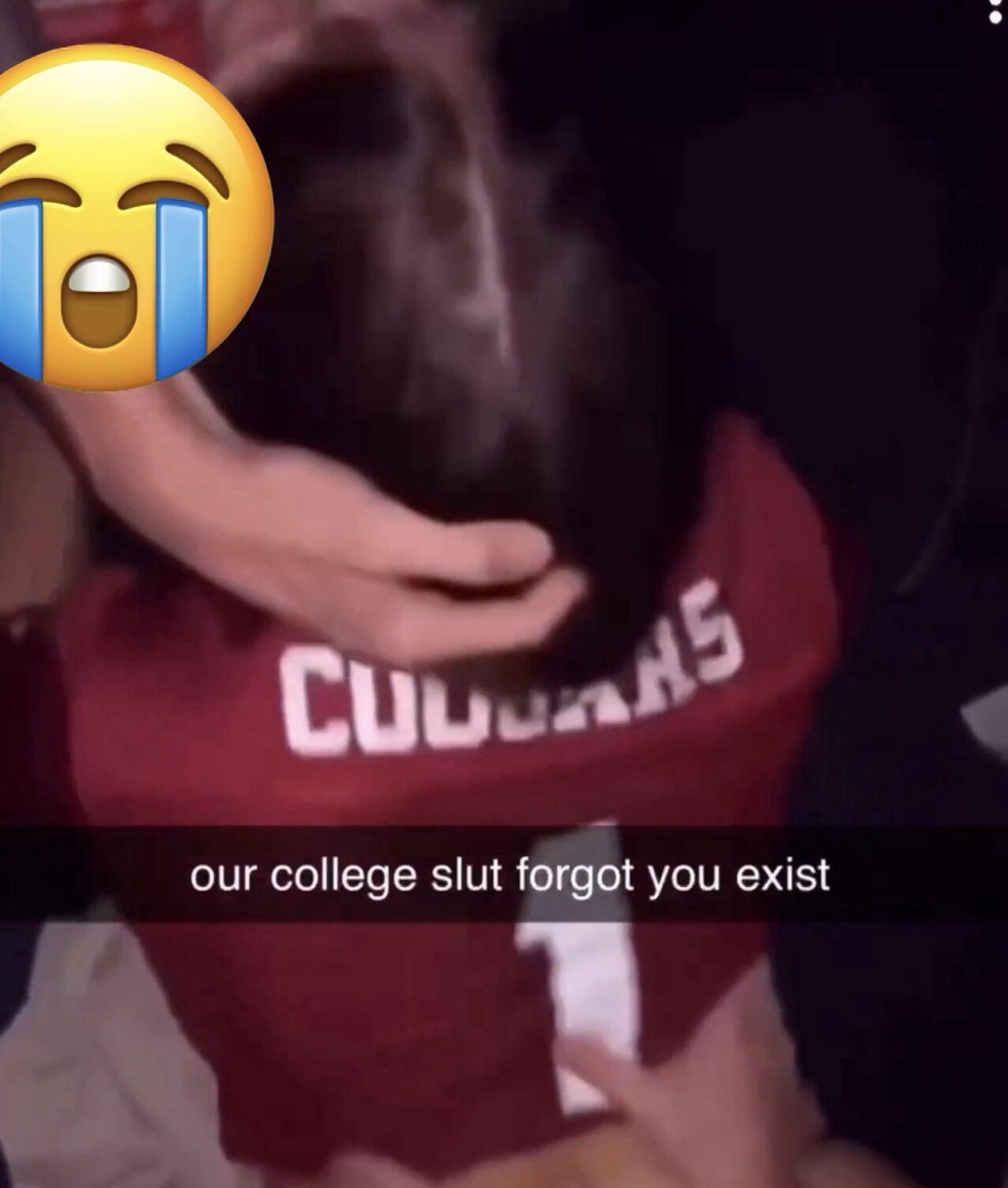 college slut threesome