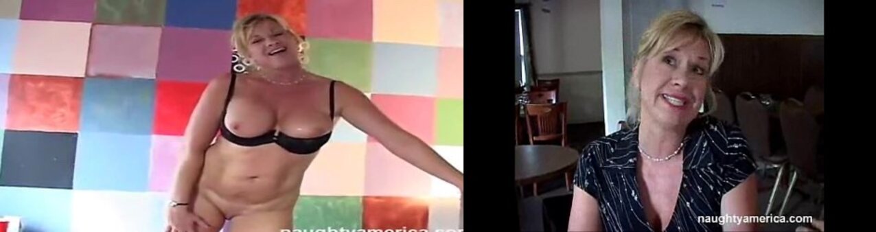 blonde milf naughty america
