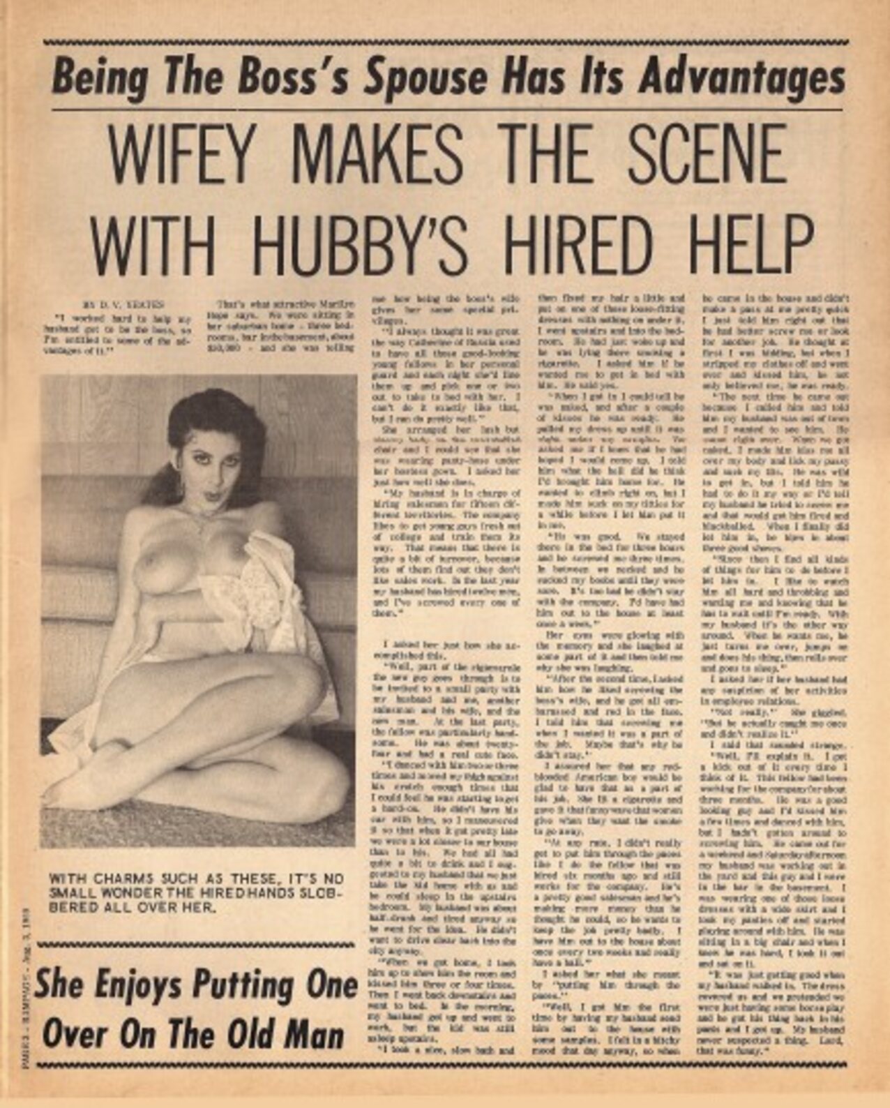vintage big tits softcore model
