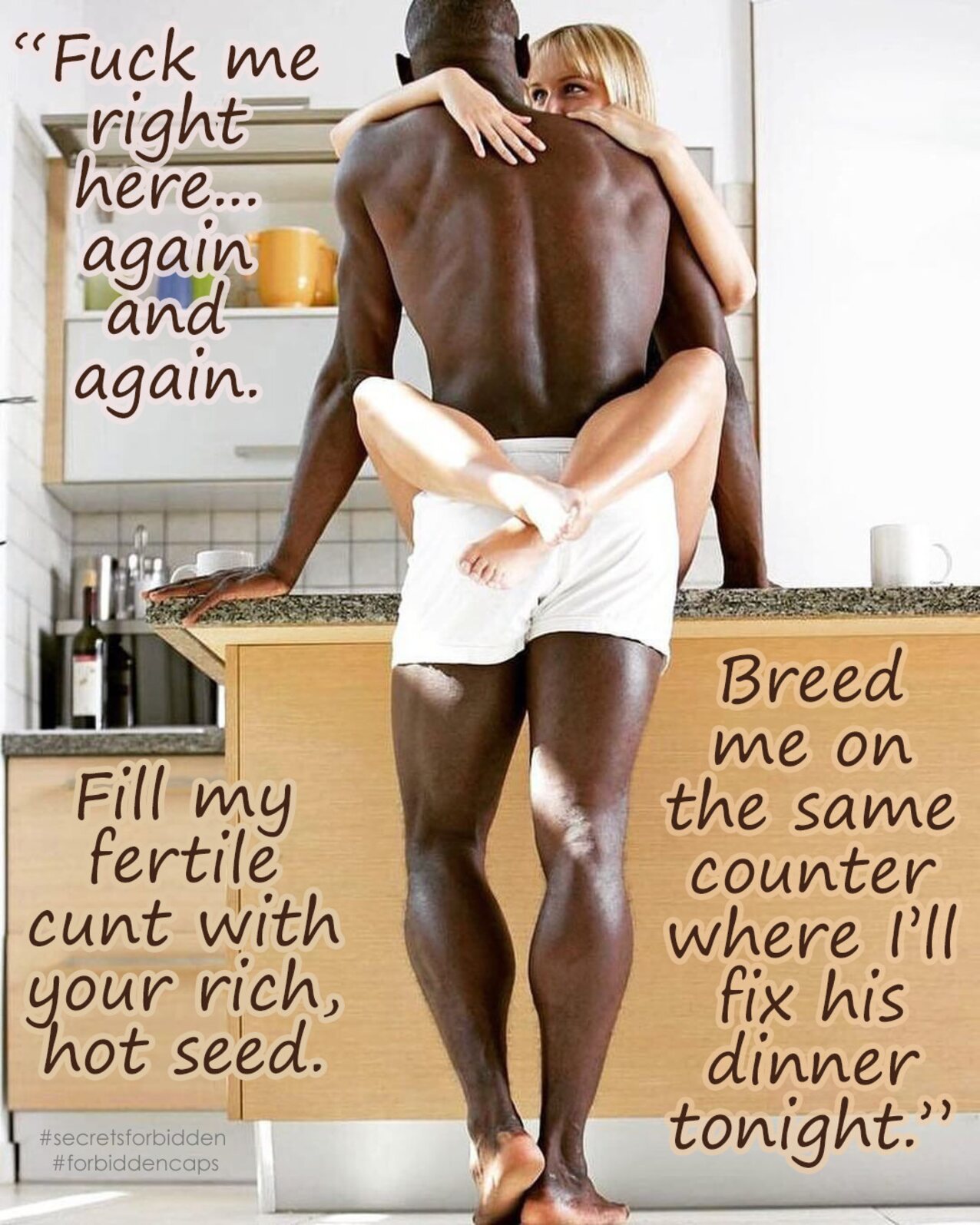 interracial scene blonde