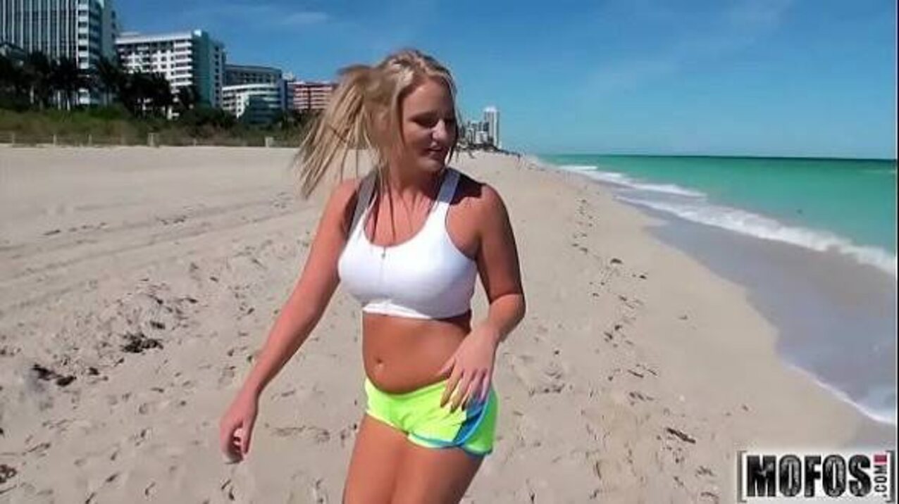 mofos blonde beach