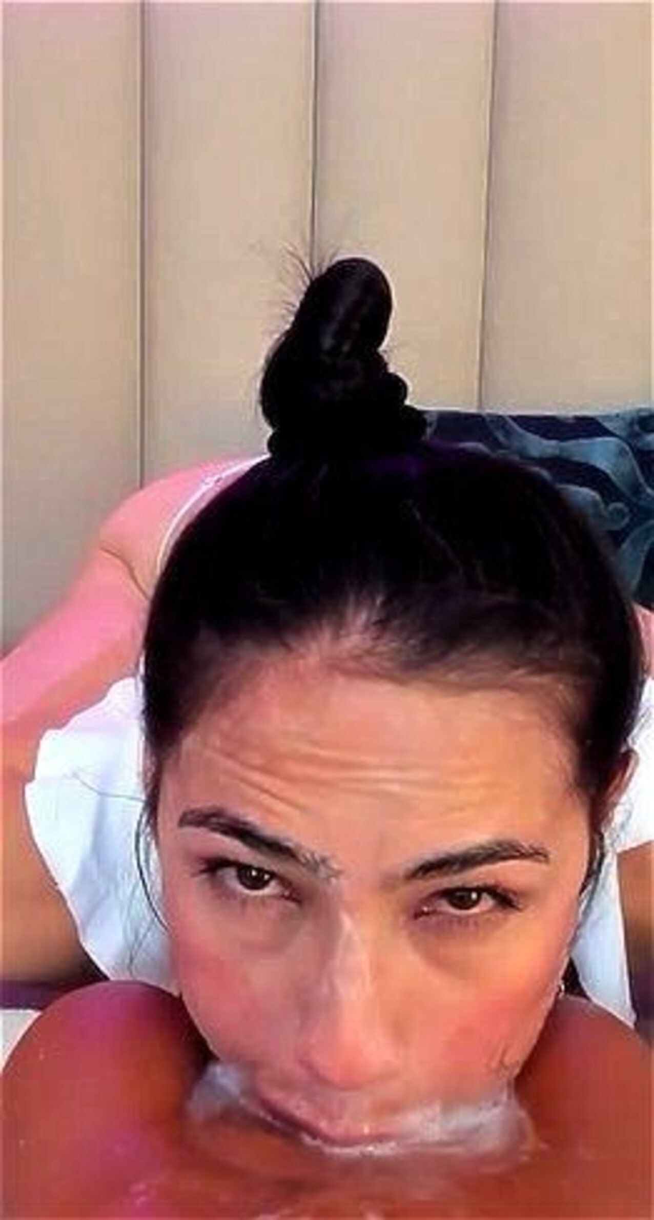 latina throatfuck throat