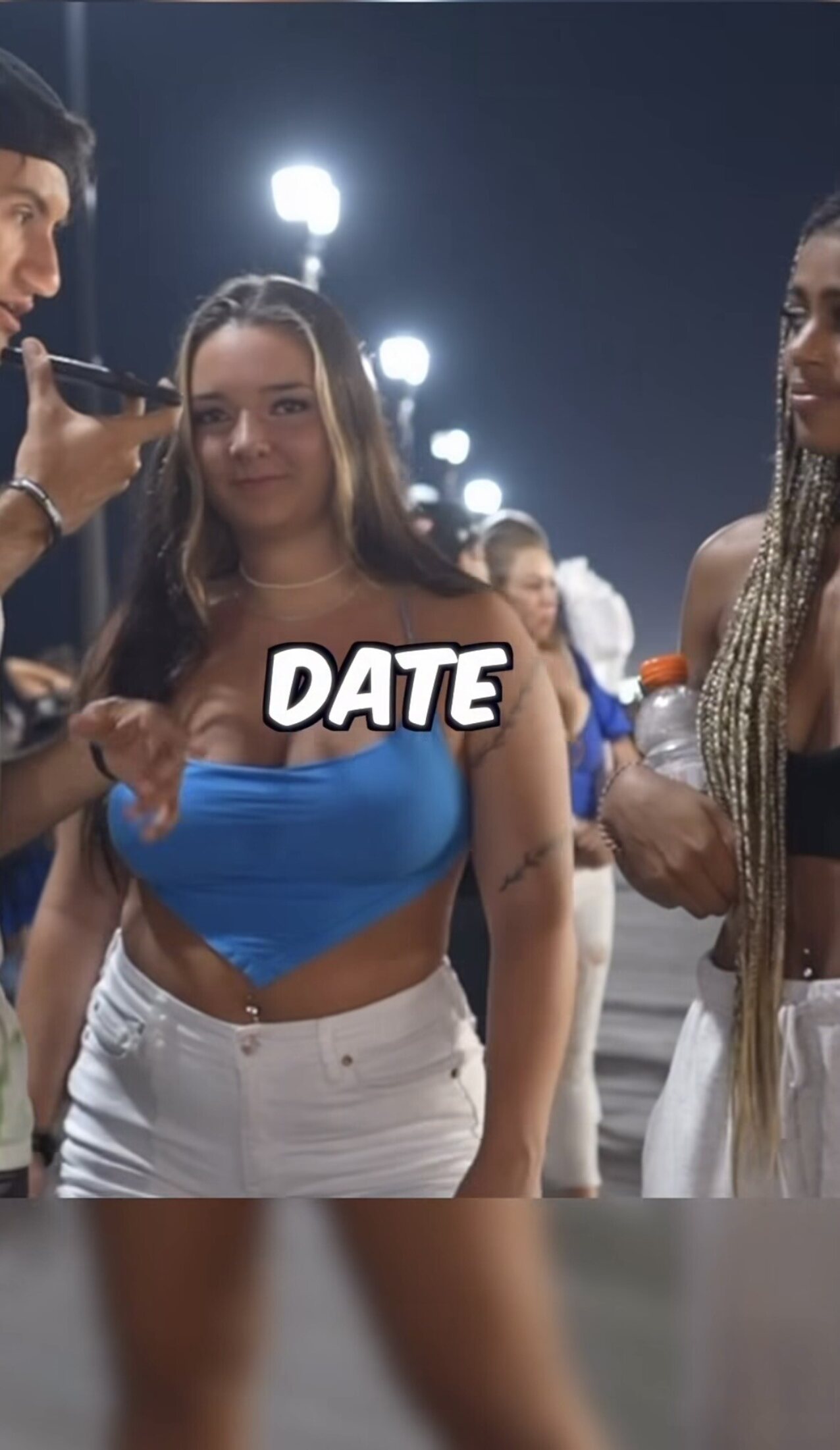 big tits white girl interview