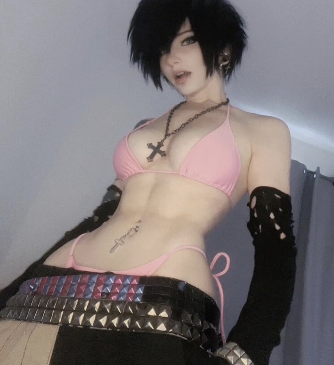 goth punk cosplay