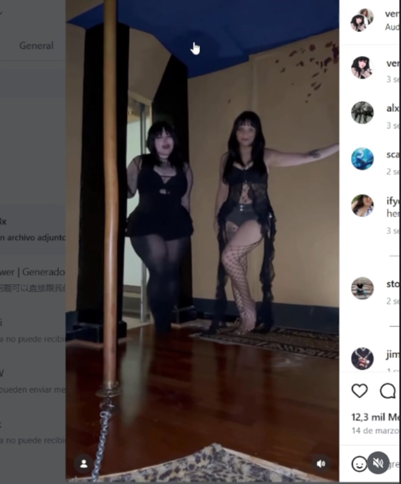 instagram chubby goth