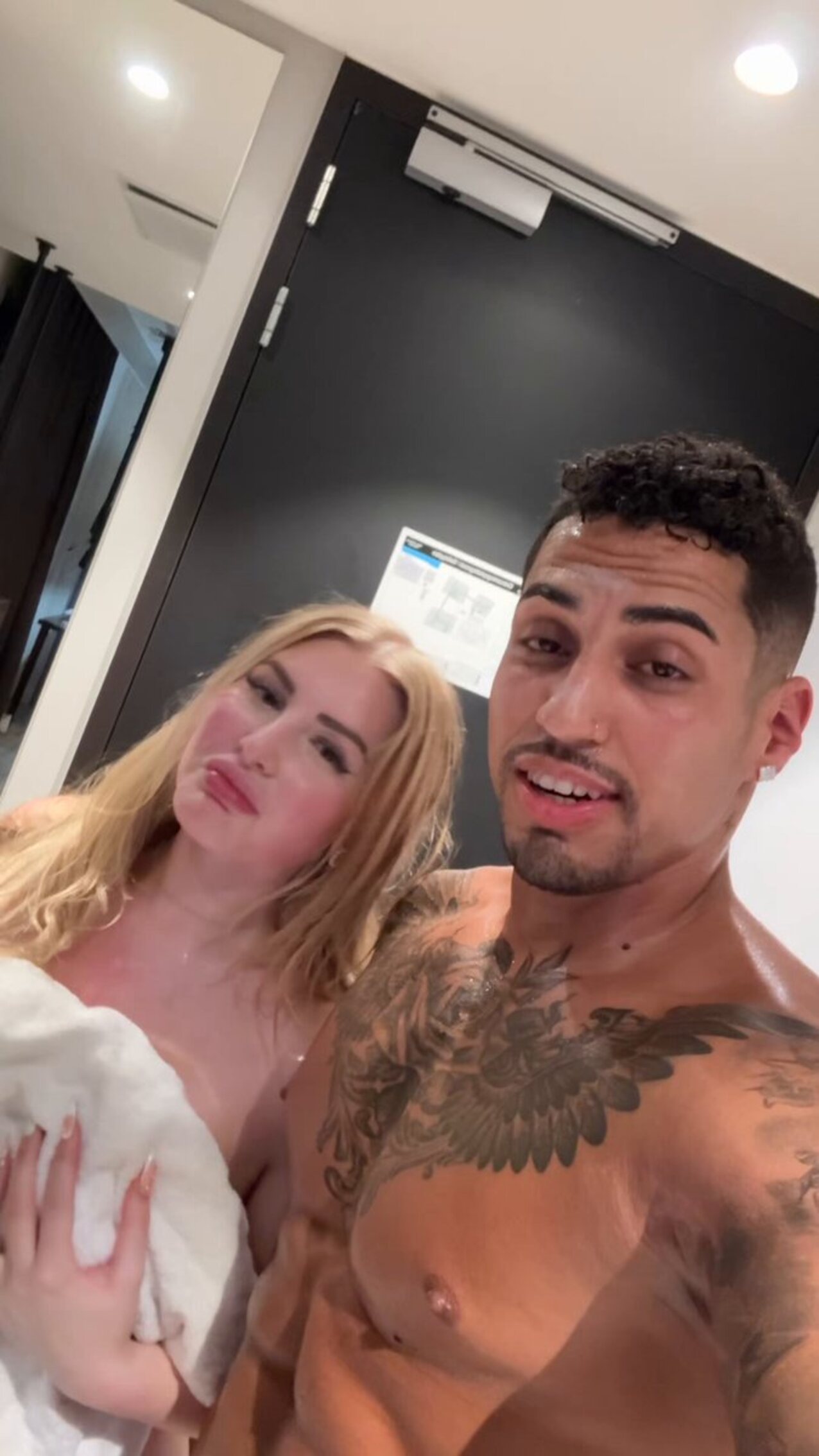 madison lanez leo santos blond