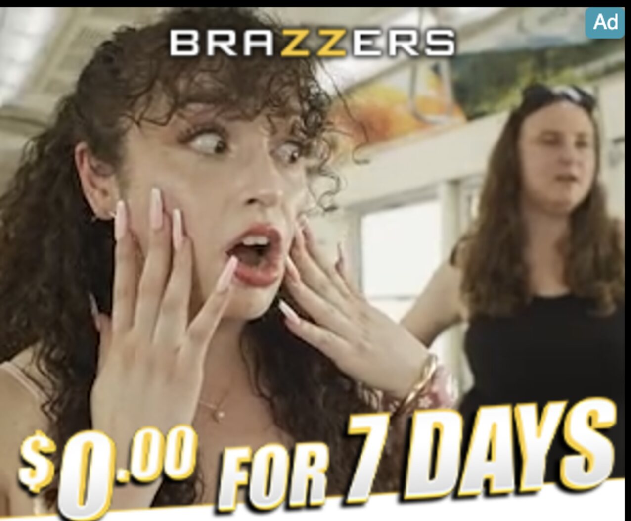 shocked ebony brazzers