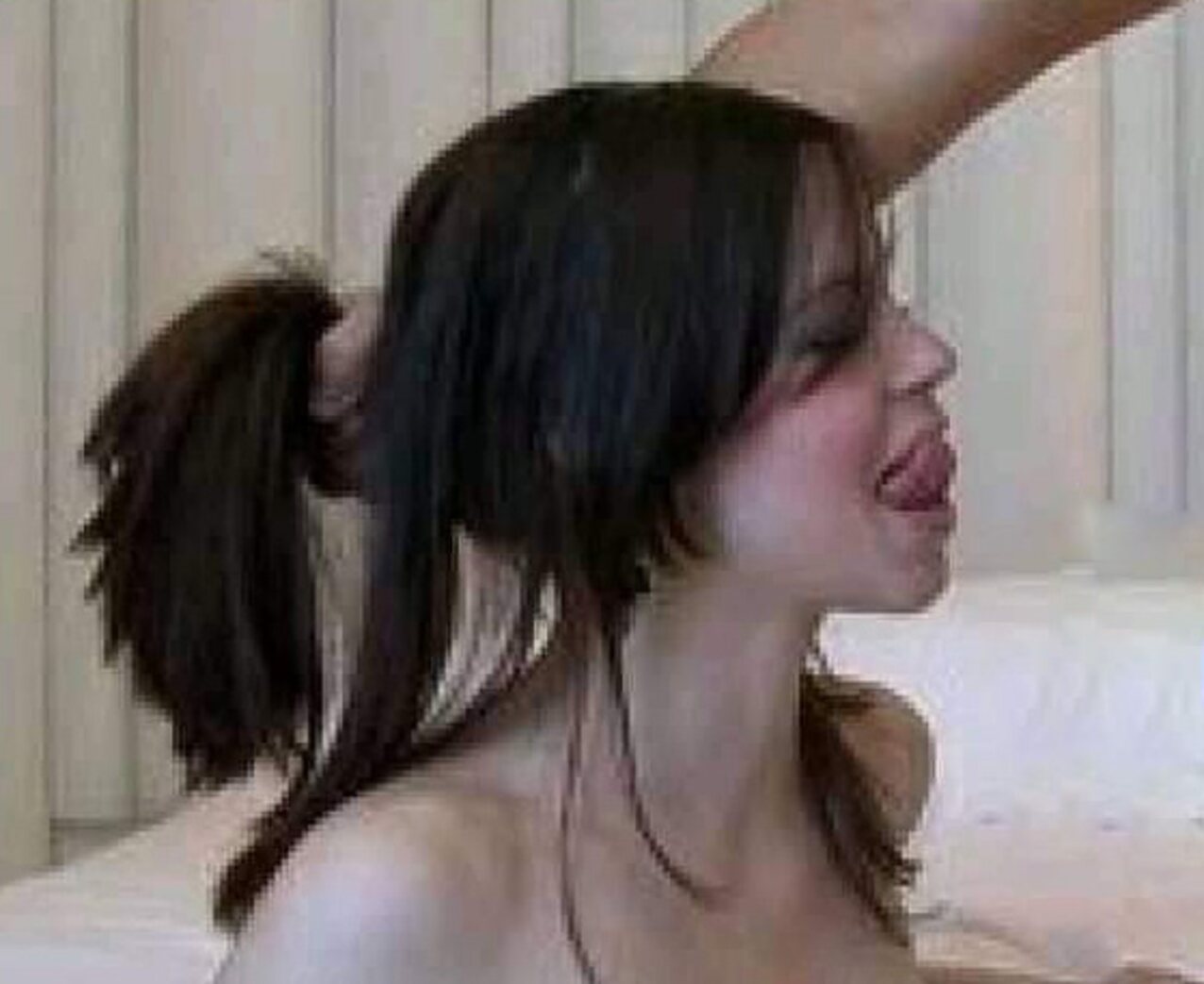 pornstar not amateur dark hair