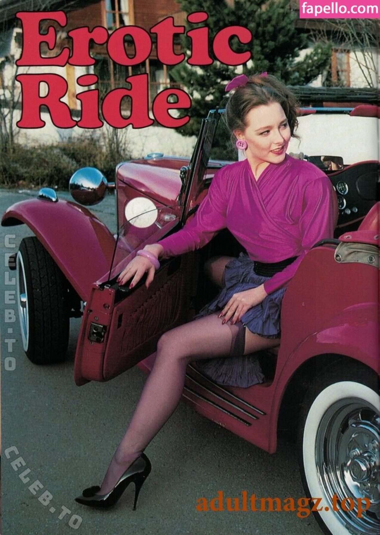 brunette vintage retro