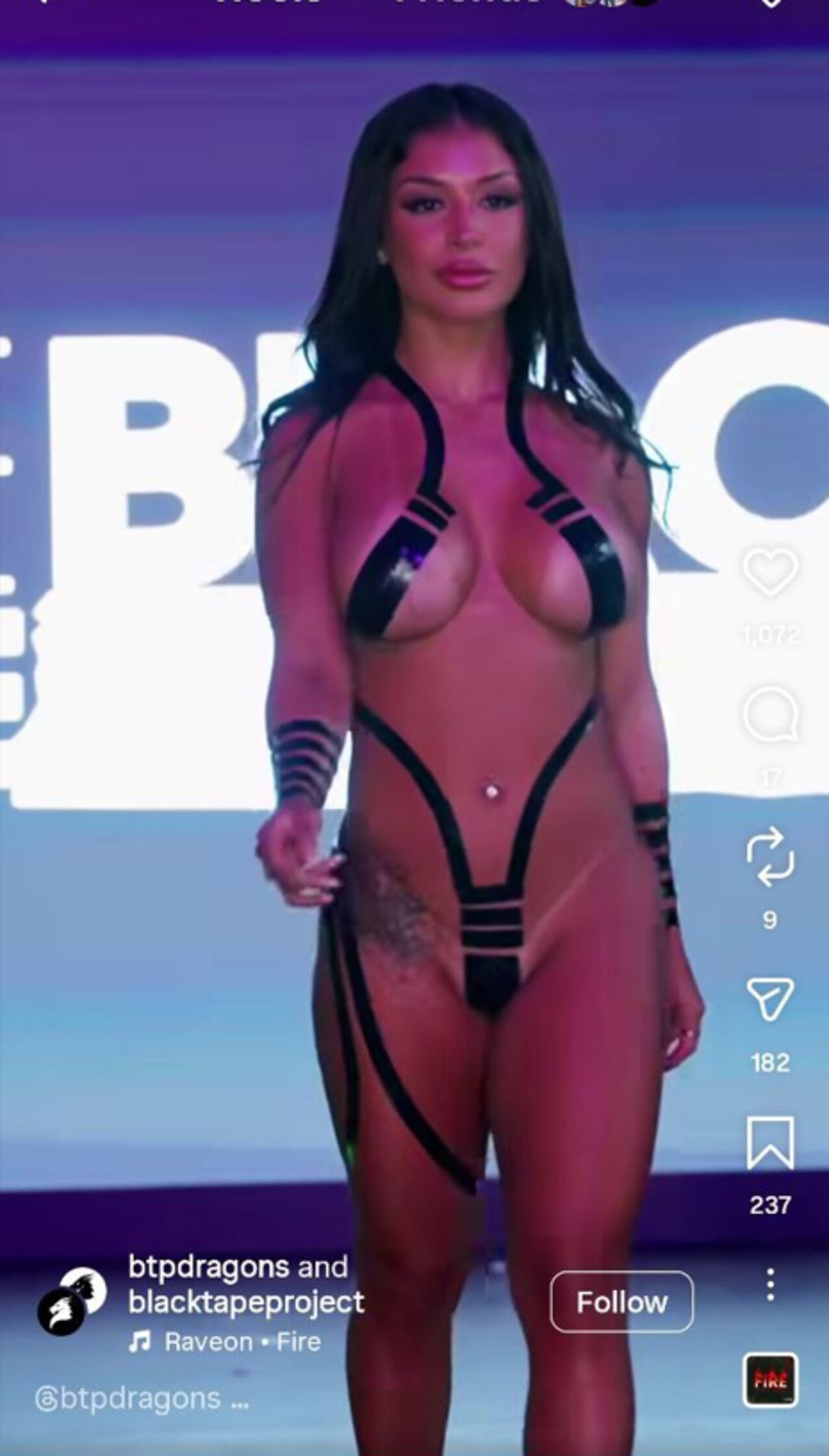 blacktapes fashion catwalk