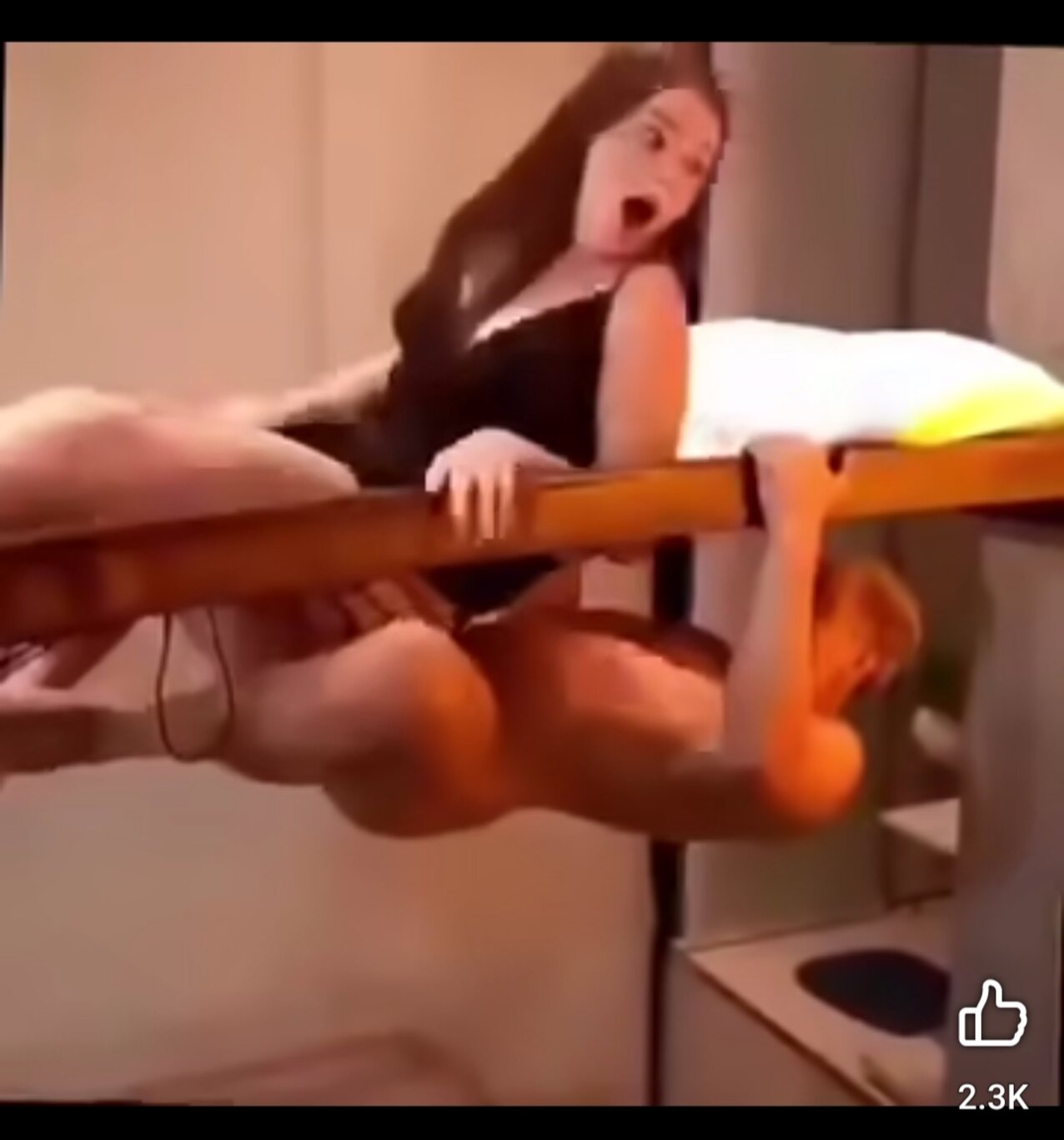 dark hair teen bunk bed