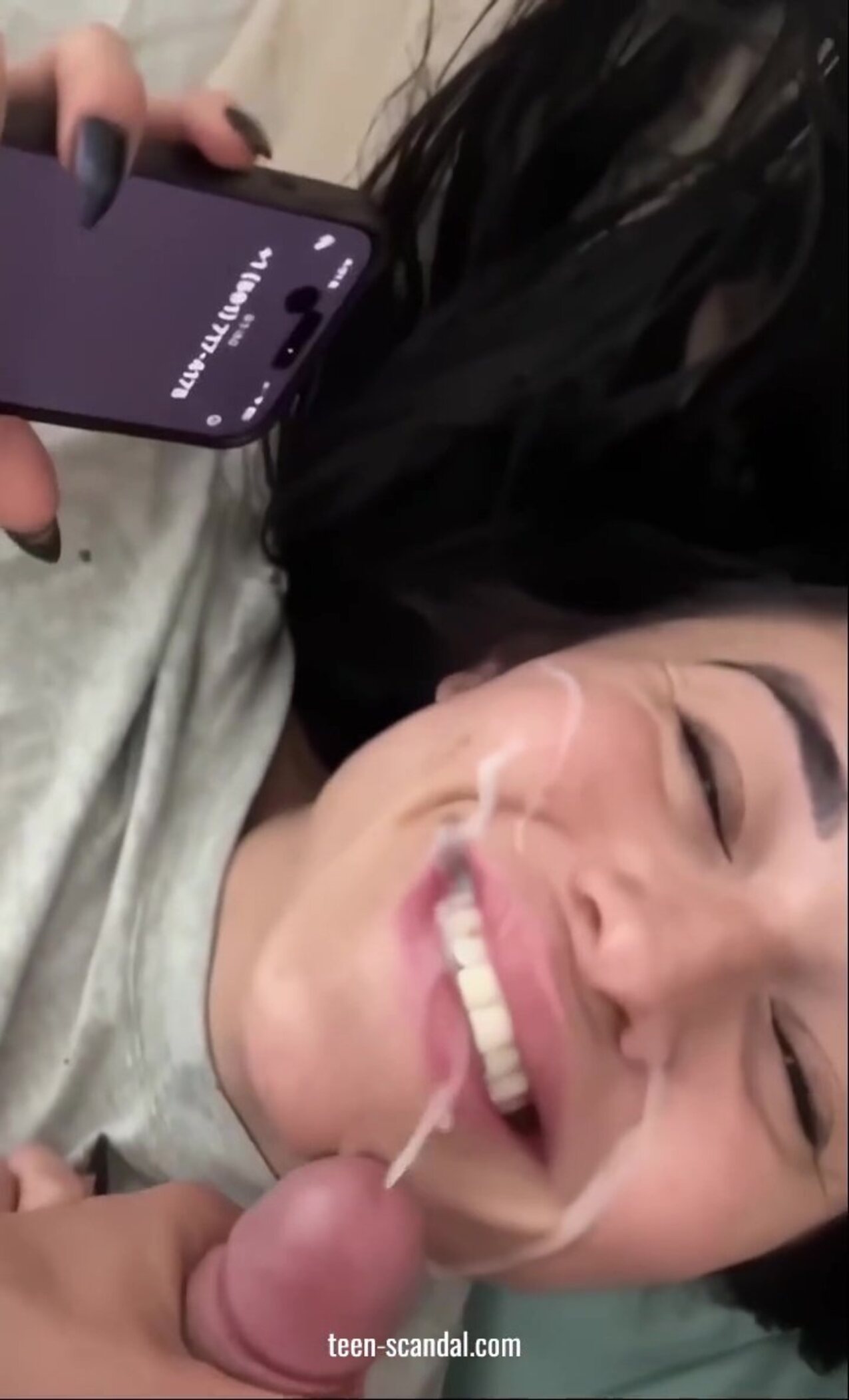 facial blonde amateur