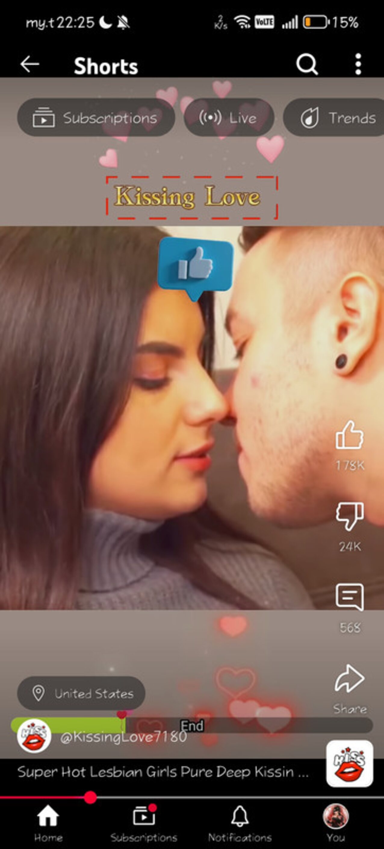 kissing tongue passionate