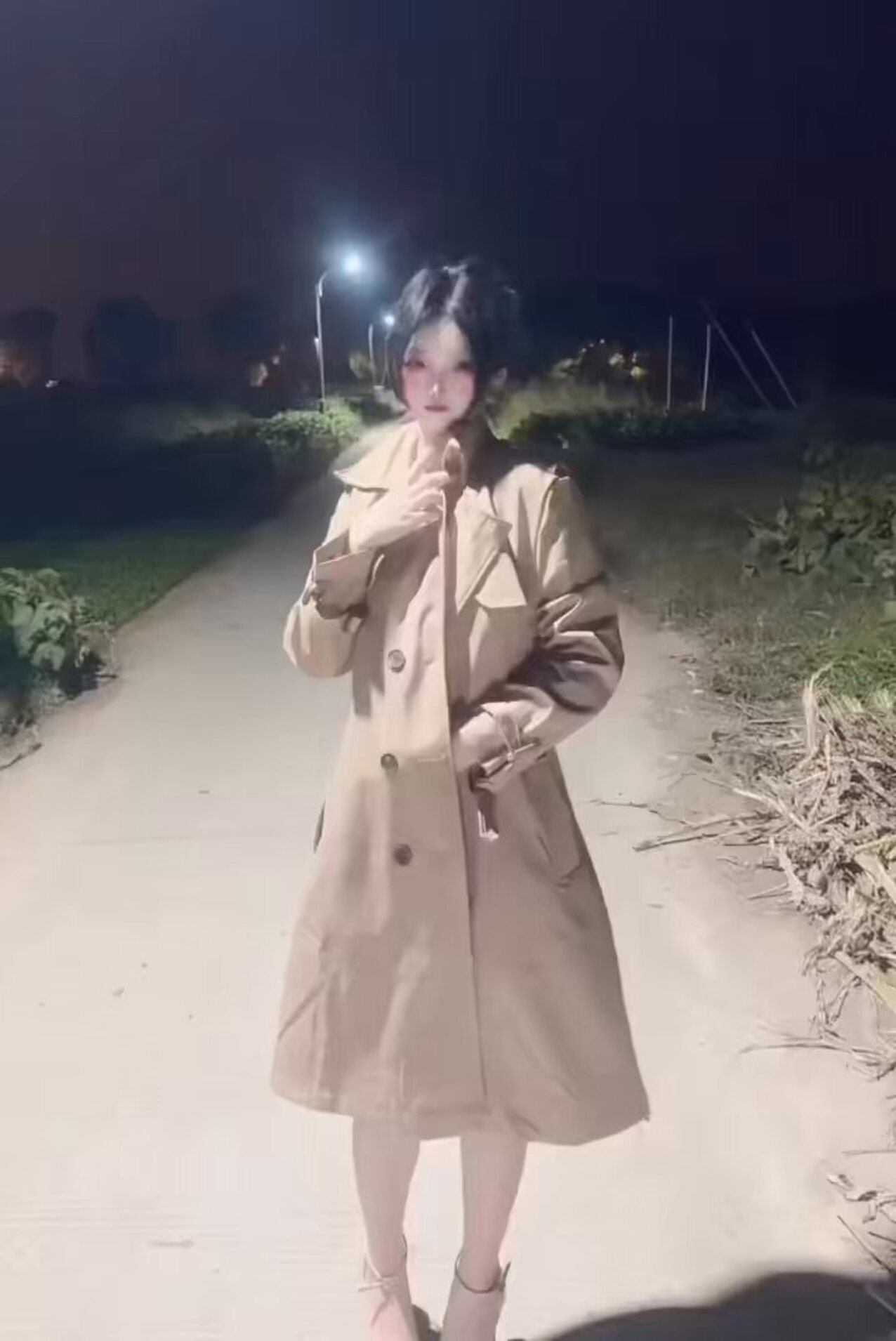 public outdoor slut