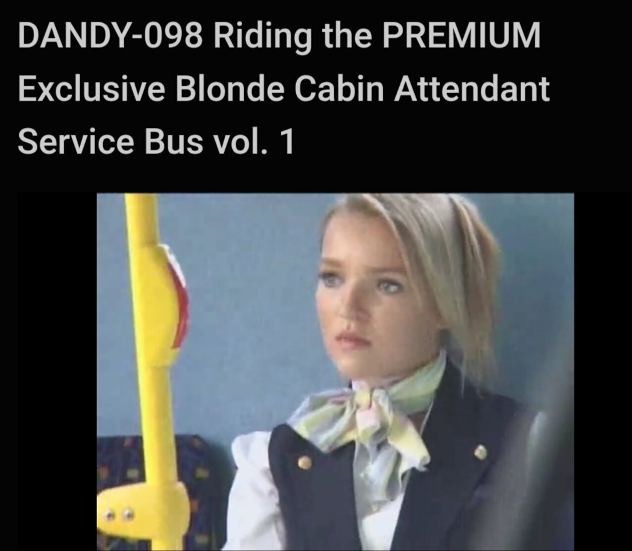 stewardess blonde wifey