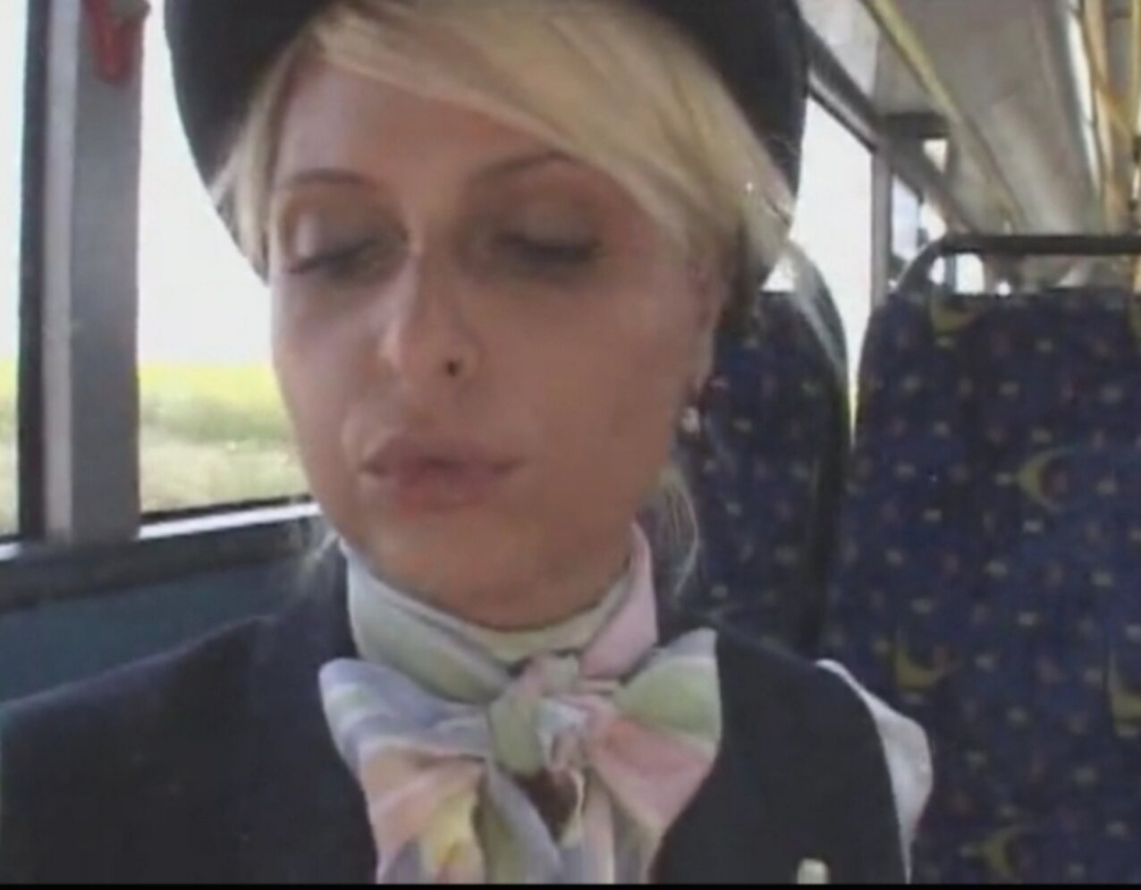 milfy stewardess bus