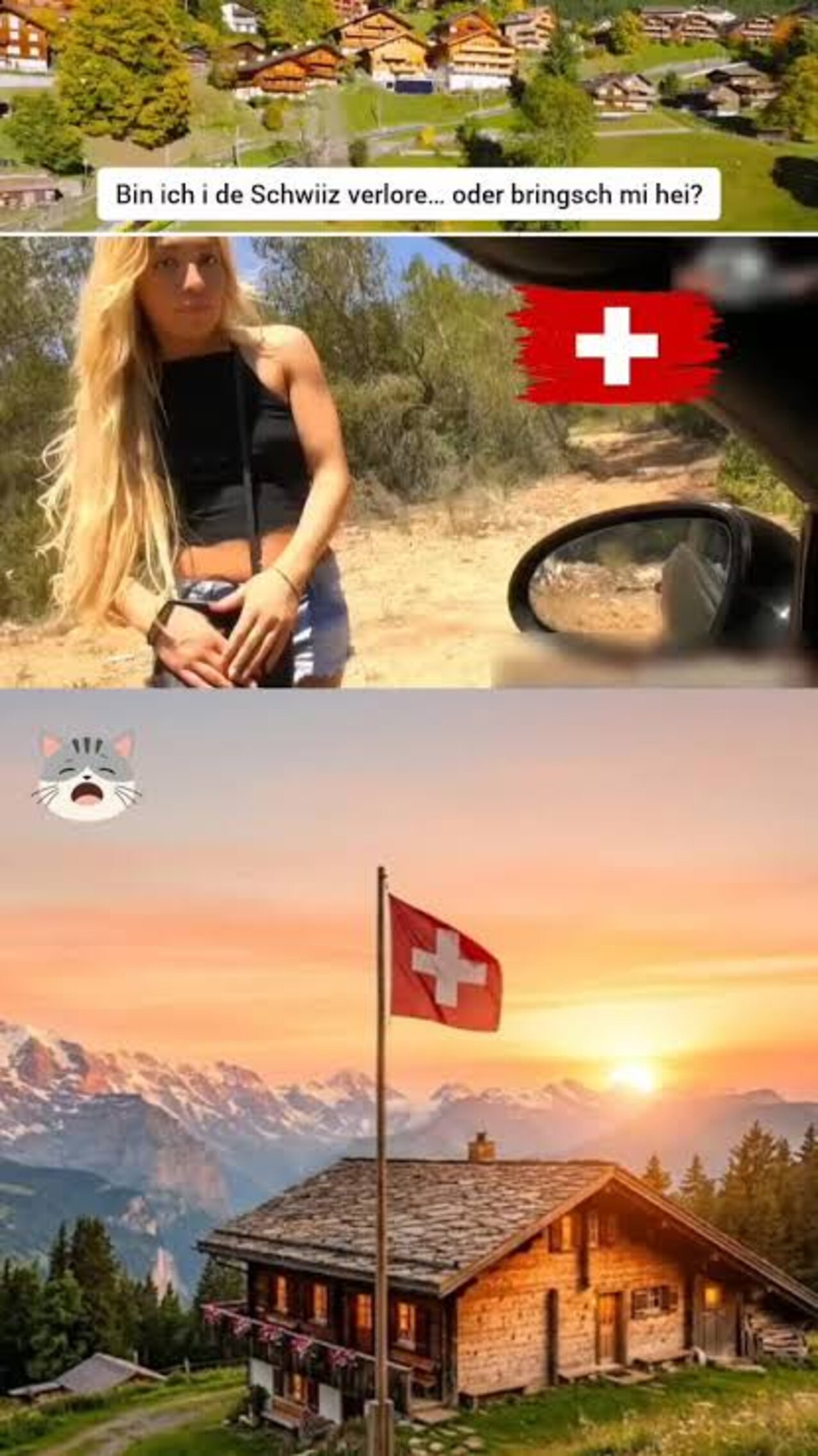 blonde car swiss