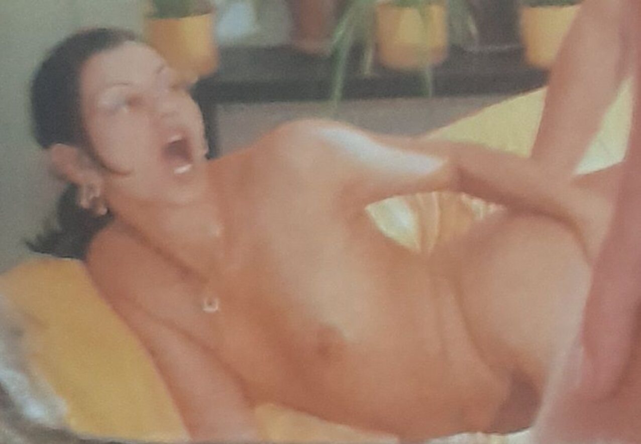 brunette glasses tits