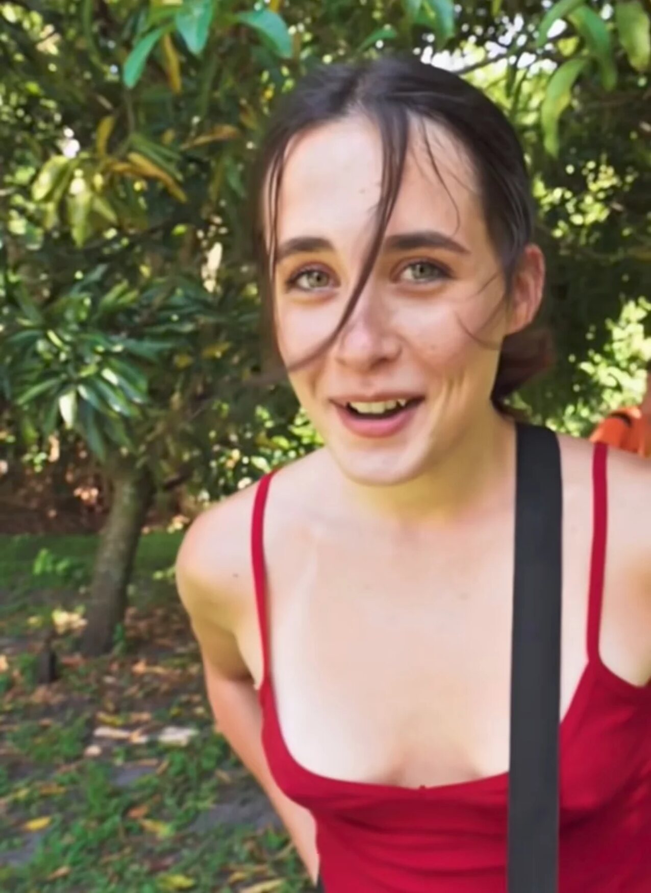 white red dress blue eyes