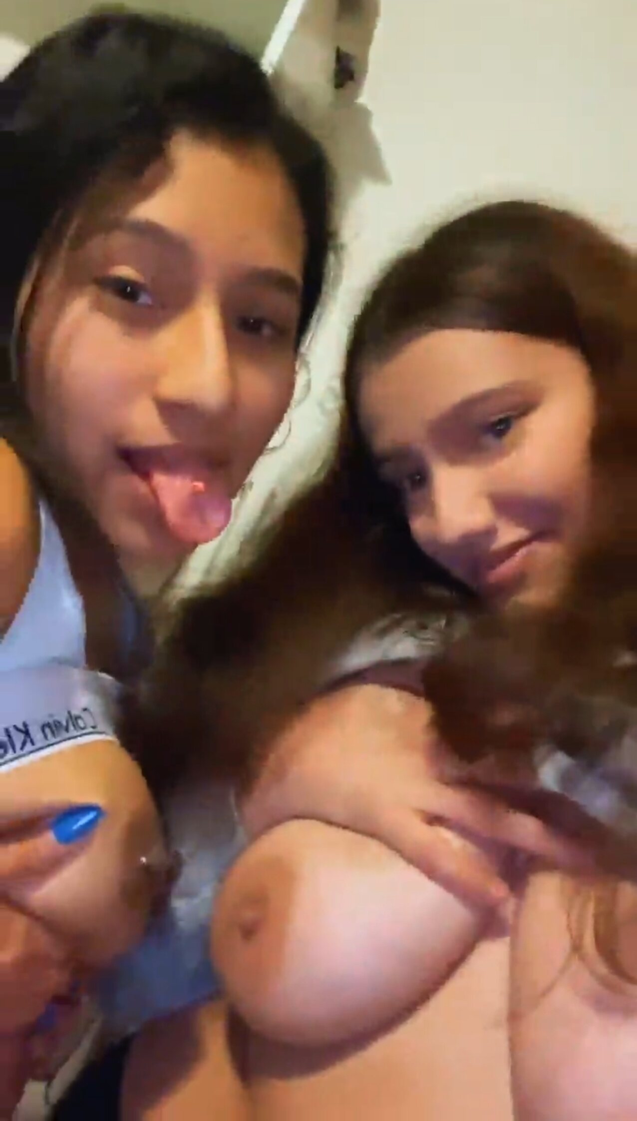 curly hair duo amateur