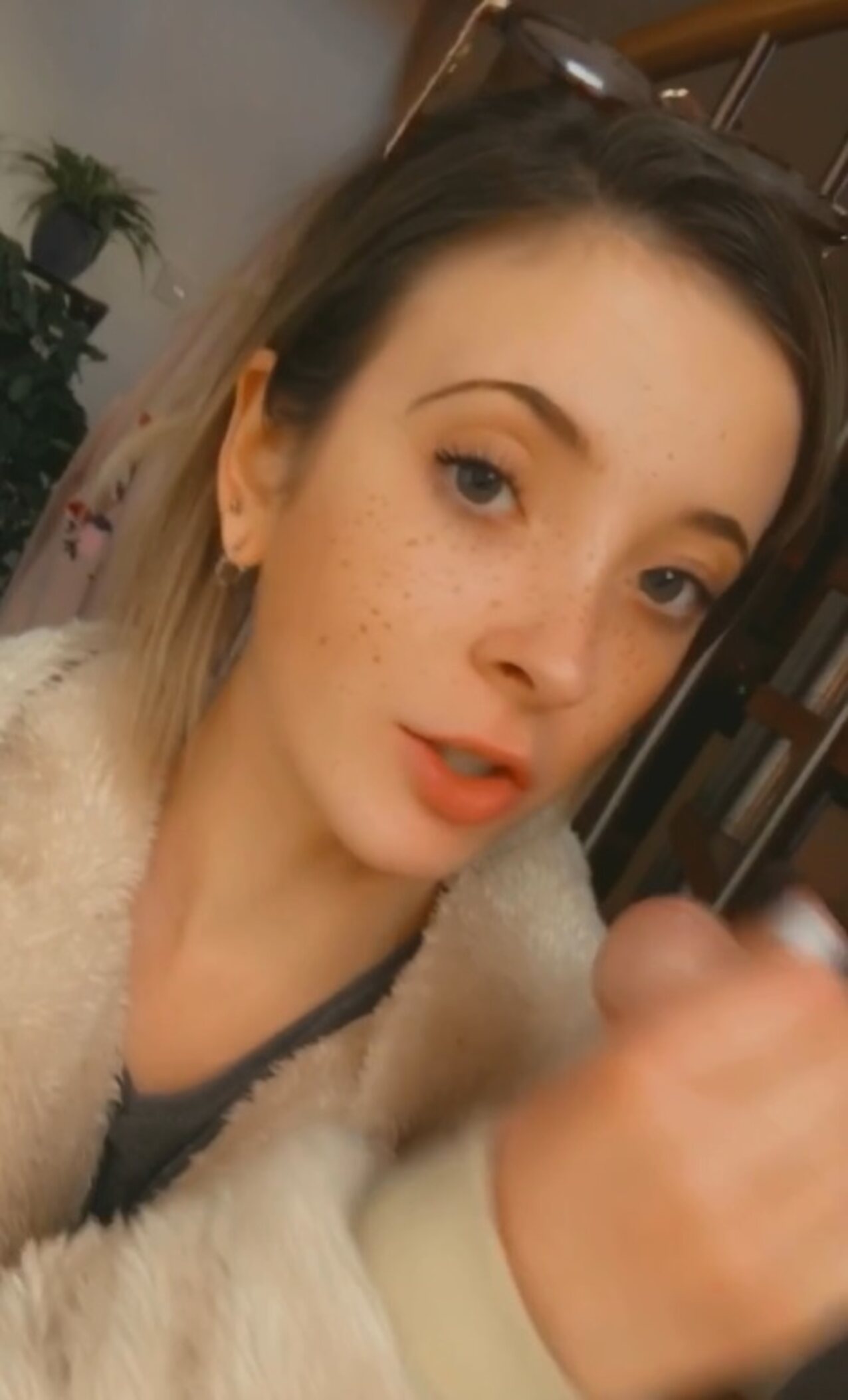 freckles blowjob brit