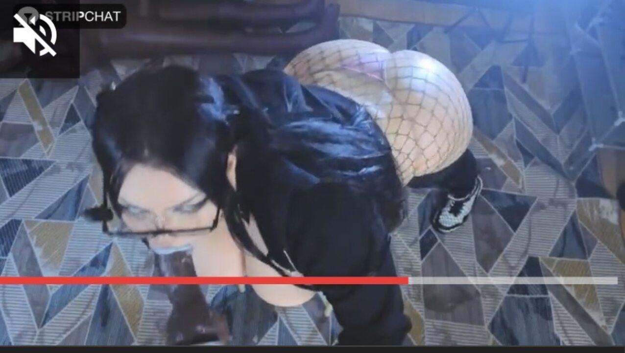 goth huge ass dildo
