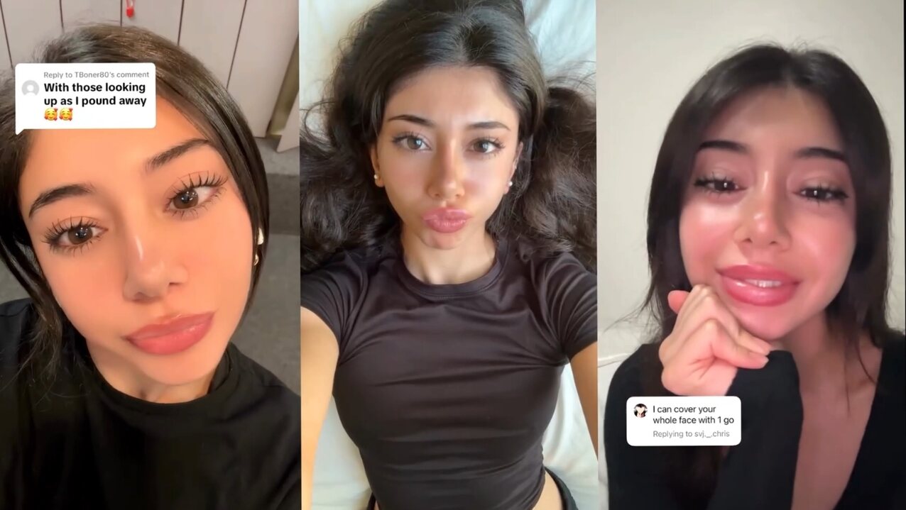 tiktok cumtribute face