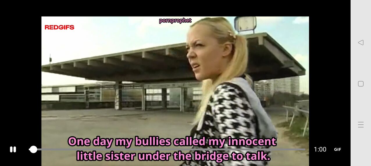 teen blonde public