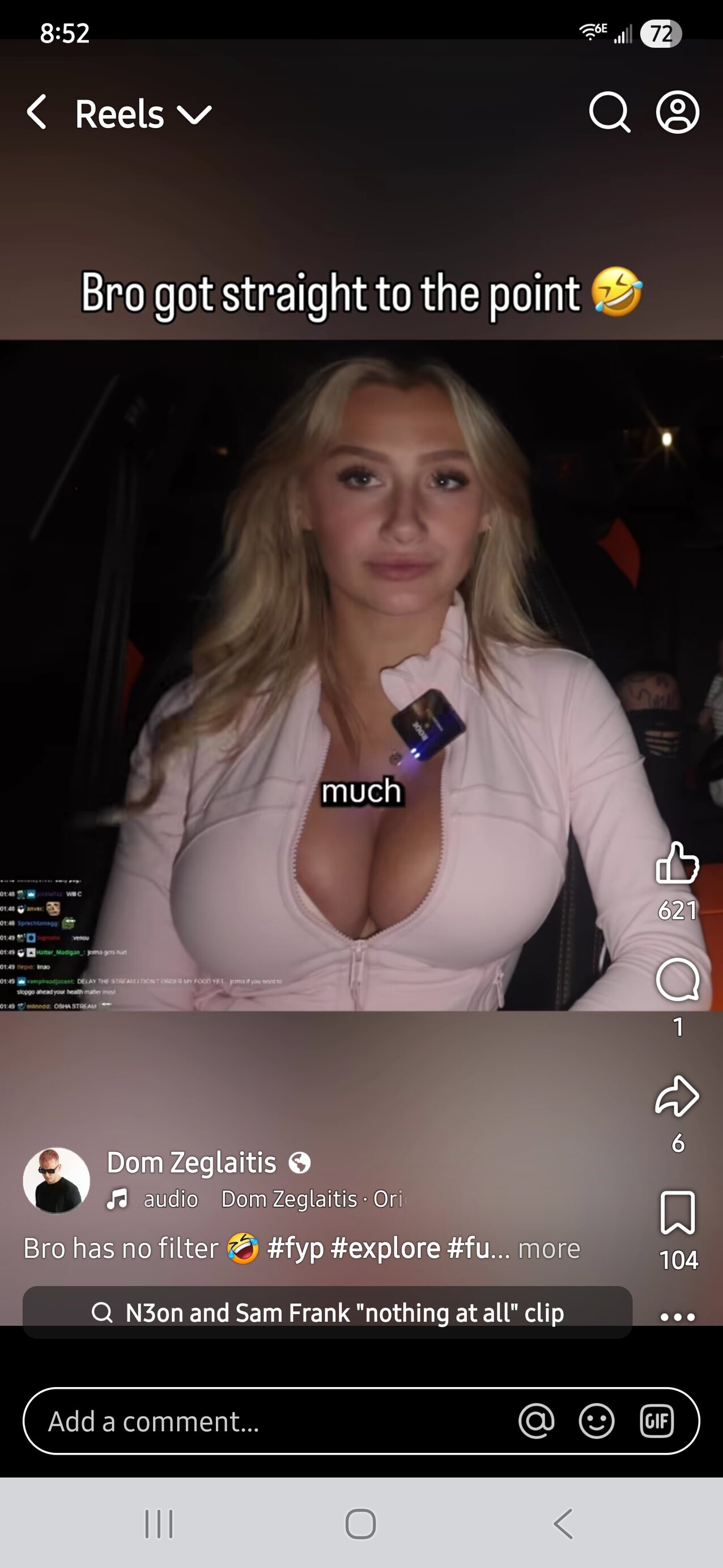 blonde pink big tits
