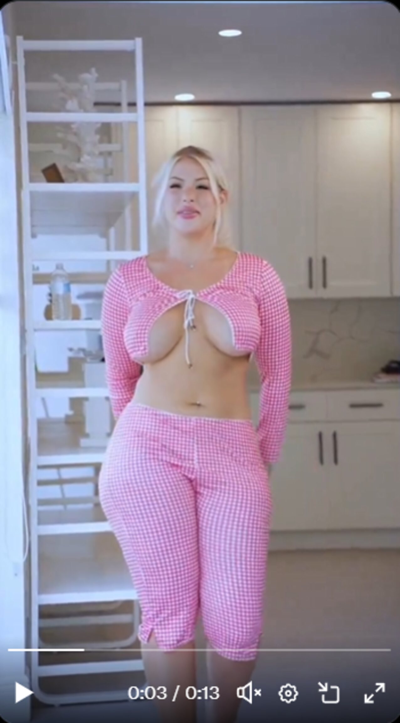 blonde big boobs thick