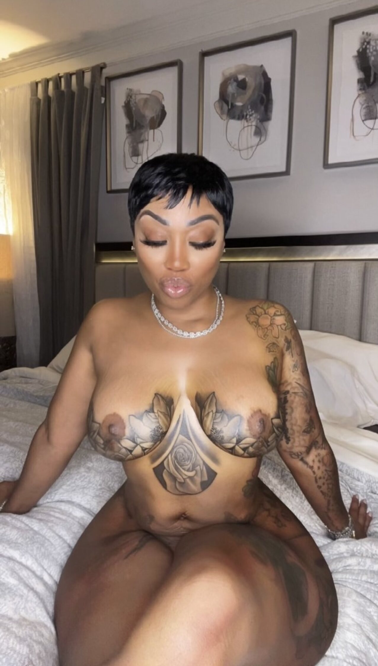 ebony tattoos bimbo