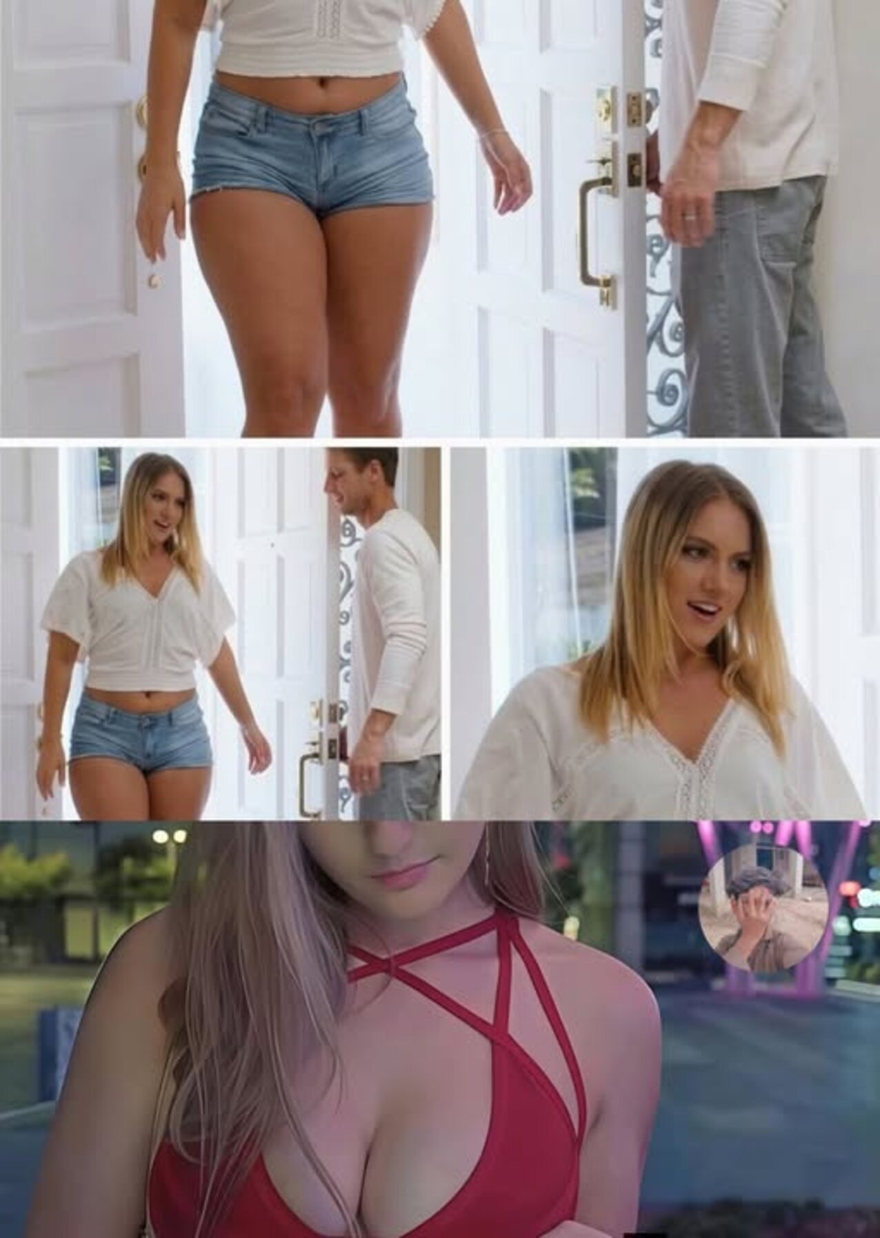 blonde big boobs thick