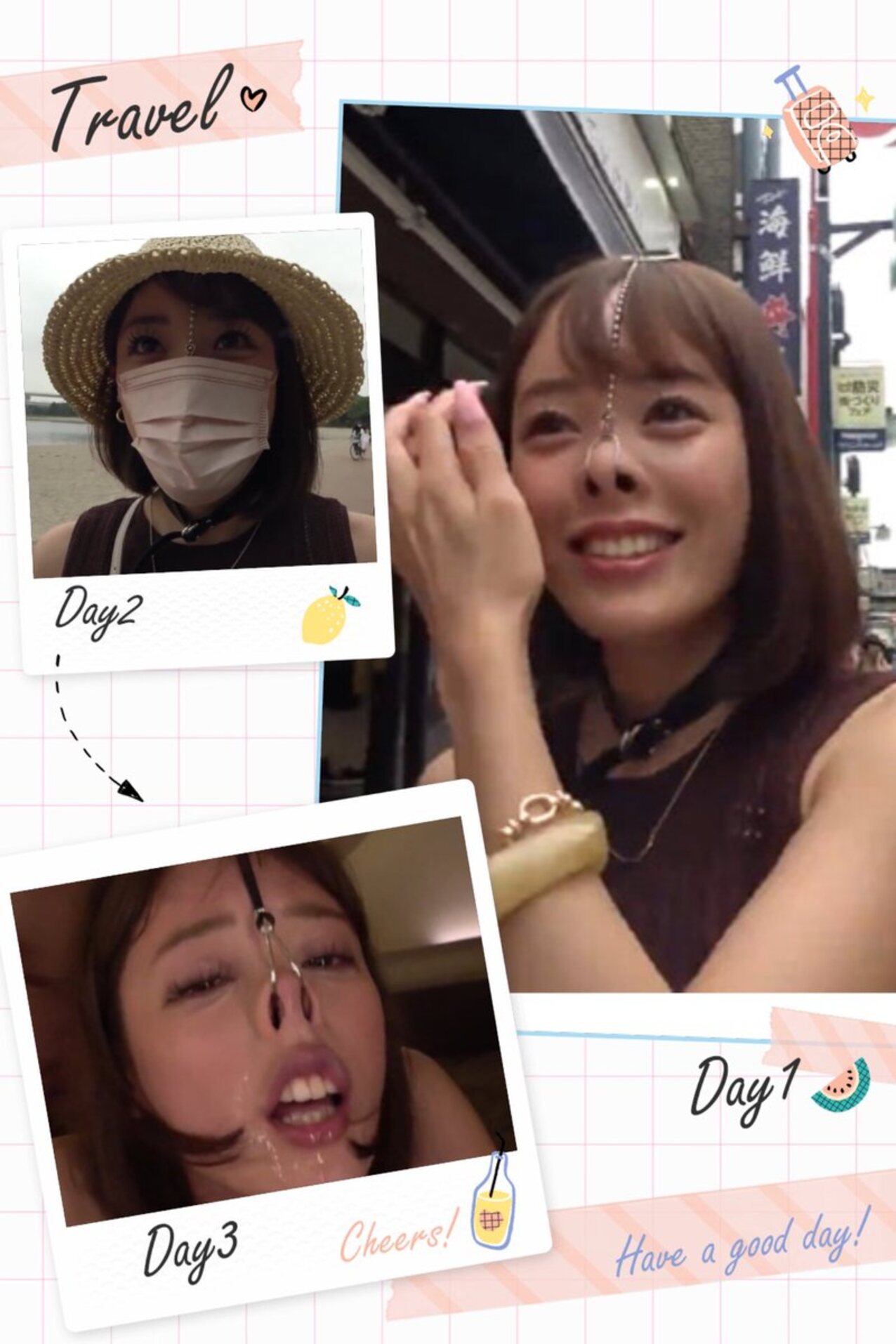 nose hook jav outdoor